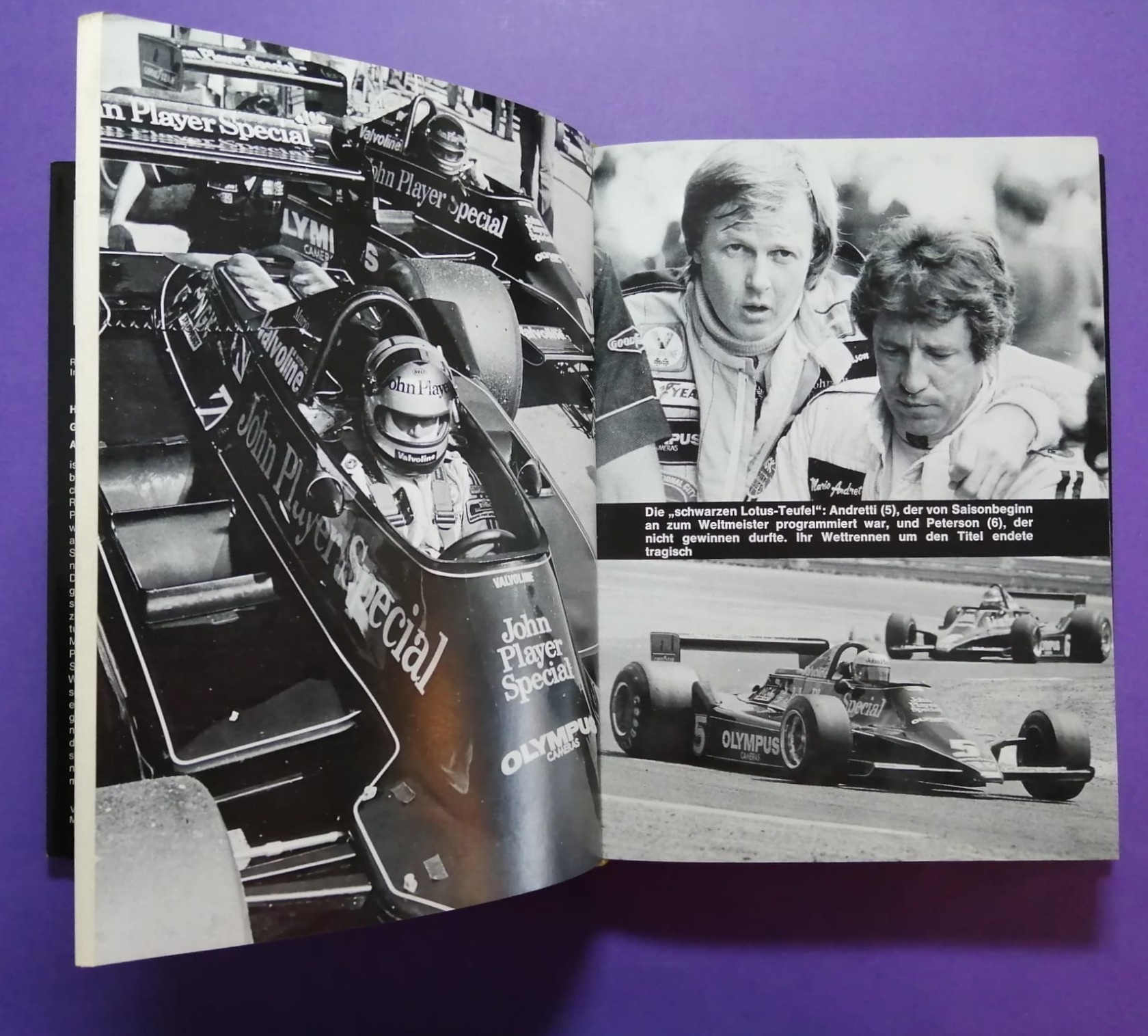 altes Buch Grand Prix Story 1978, Formel 1 Jahrbuch, Heinz Prüller, Weltmeister Mario Andretti, Lotus, Ronnie Peterson, Lauda, Brabham,.. 