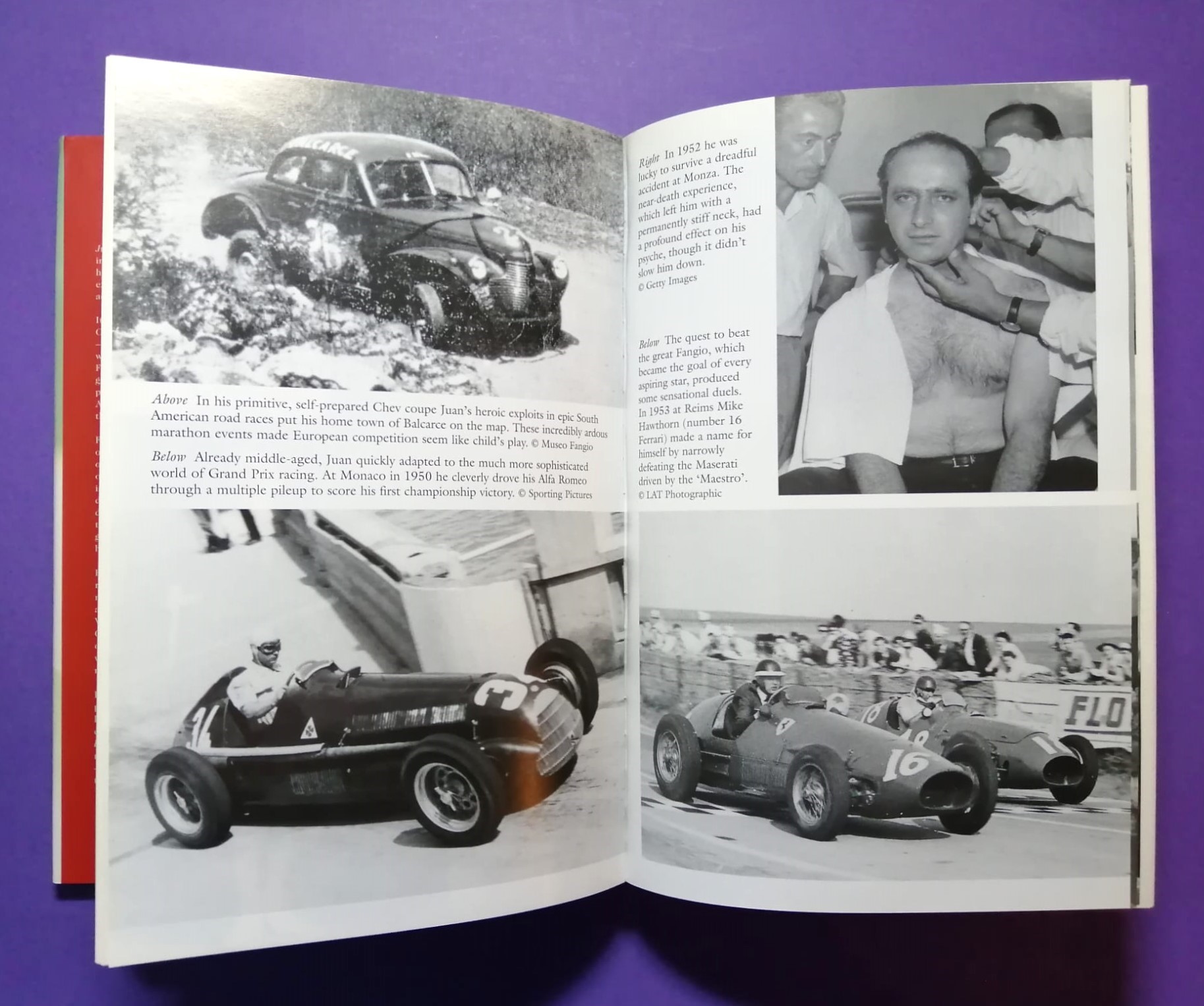 Buch, Juan Manuel Fangio, The Life Behind the Legend, Formel 1 Grand Prix Weltmeister, 24h LeMans, Alfa-Romeo, Ferrari, Maserati, Mercedes,.. Englisch!