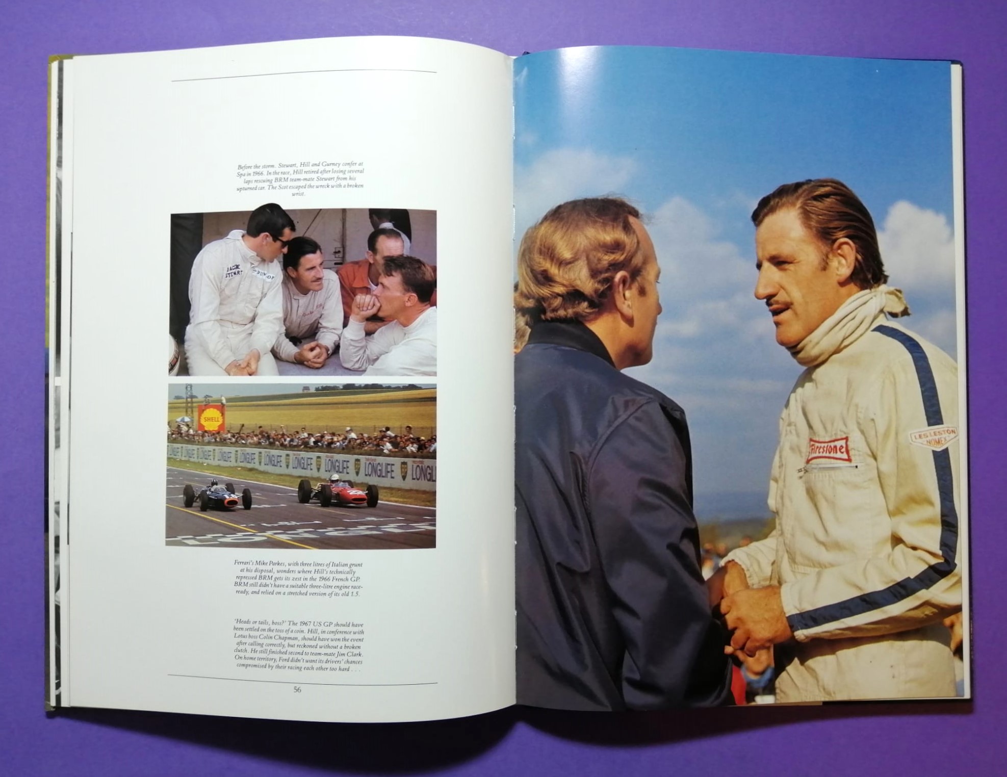 altes Buch, Graham Hill, Formel 1 Grand Prix Weltmeister, BRM, Lotus,.. Englisch!