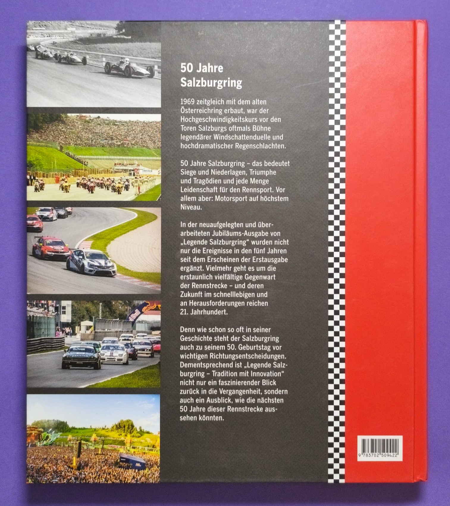 Buch NEU Originalverpackt! Legende Salzburgring, "Tradition mit Innovation", Jochen Rindt, Formel 2, Motorrad Grand Prix, DTM, BMW M1, Formel V,.. 