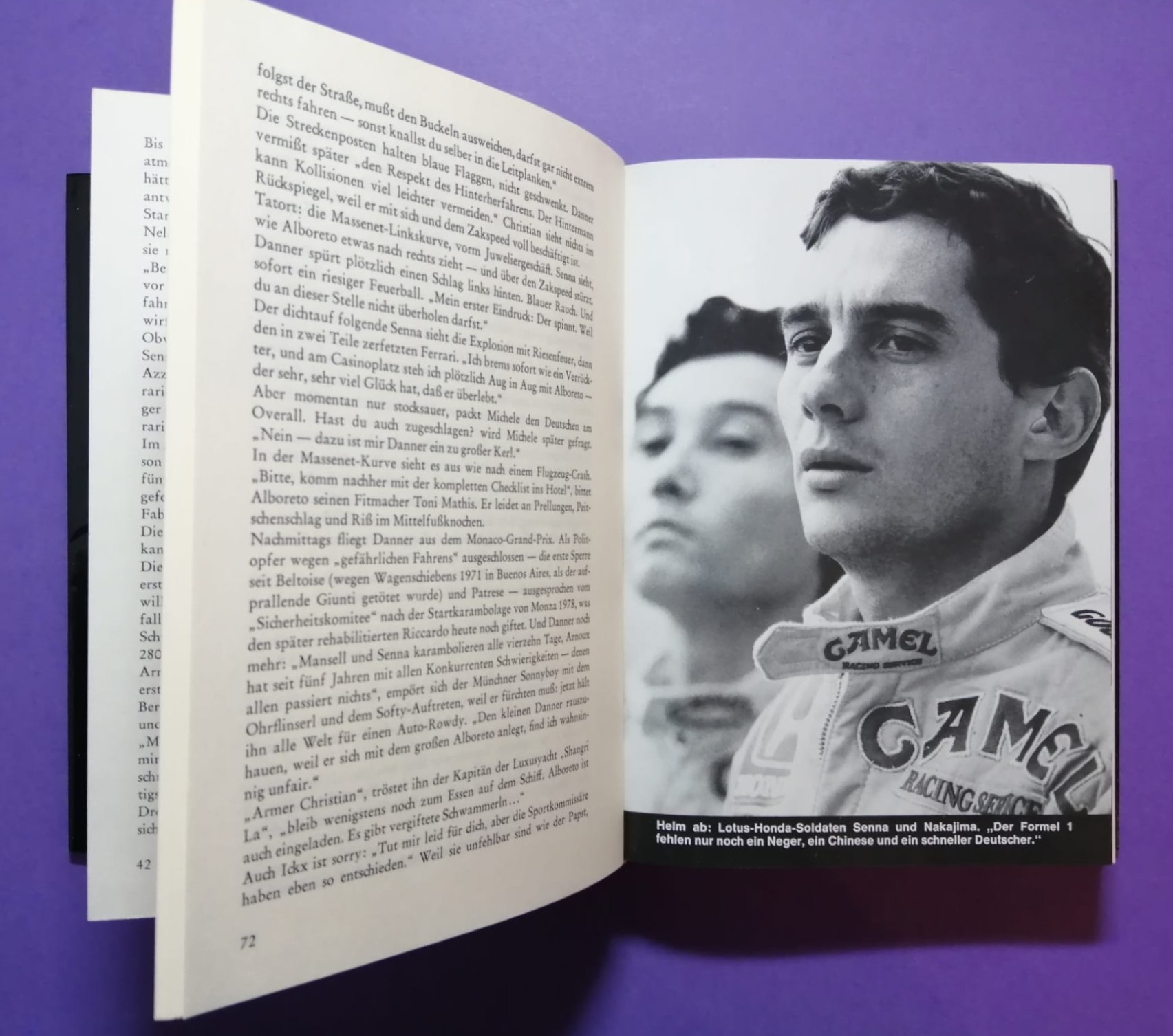 altes Buch Grand Prix Story 1987, Formel 1 Jahrbuch, Heinz Prüller, Weltmeister Nelson Piquet Williams, Berger Ferrari, Senna Lotus, Mansell, Zakspeed,..