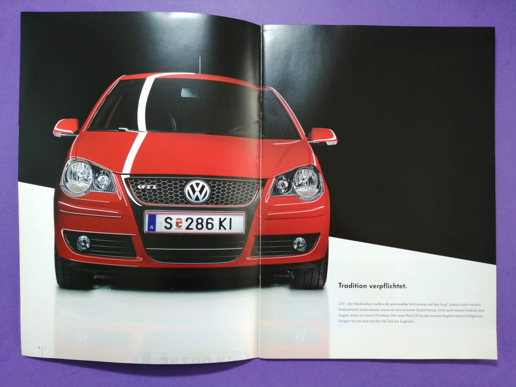 Original Autoprospekt, VW Polo GTI