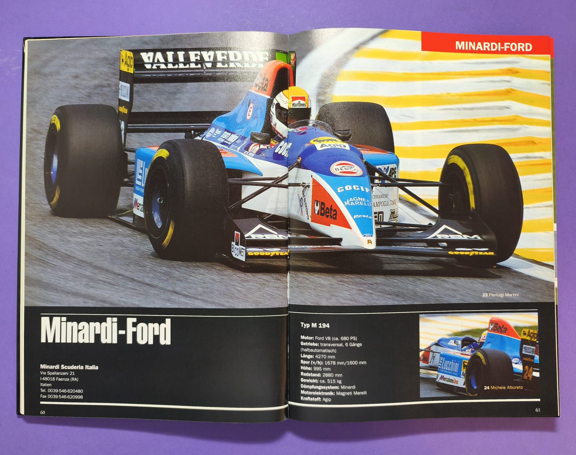 altes Buch, GRAND PRIX 1994, Live Miterlebt, Formel 1, Ayrton Senna Williams, Michael Schumacher Benetton, Ratzenberger Simtek,..