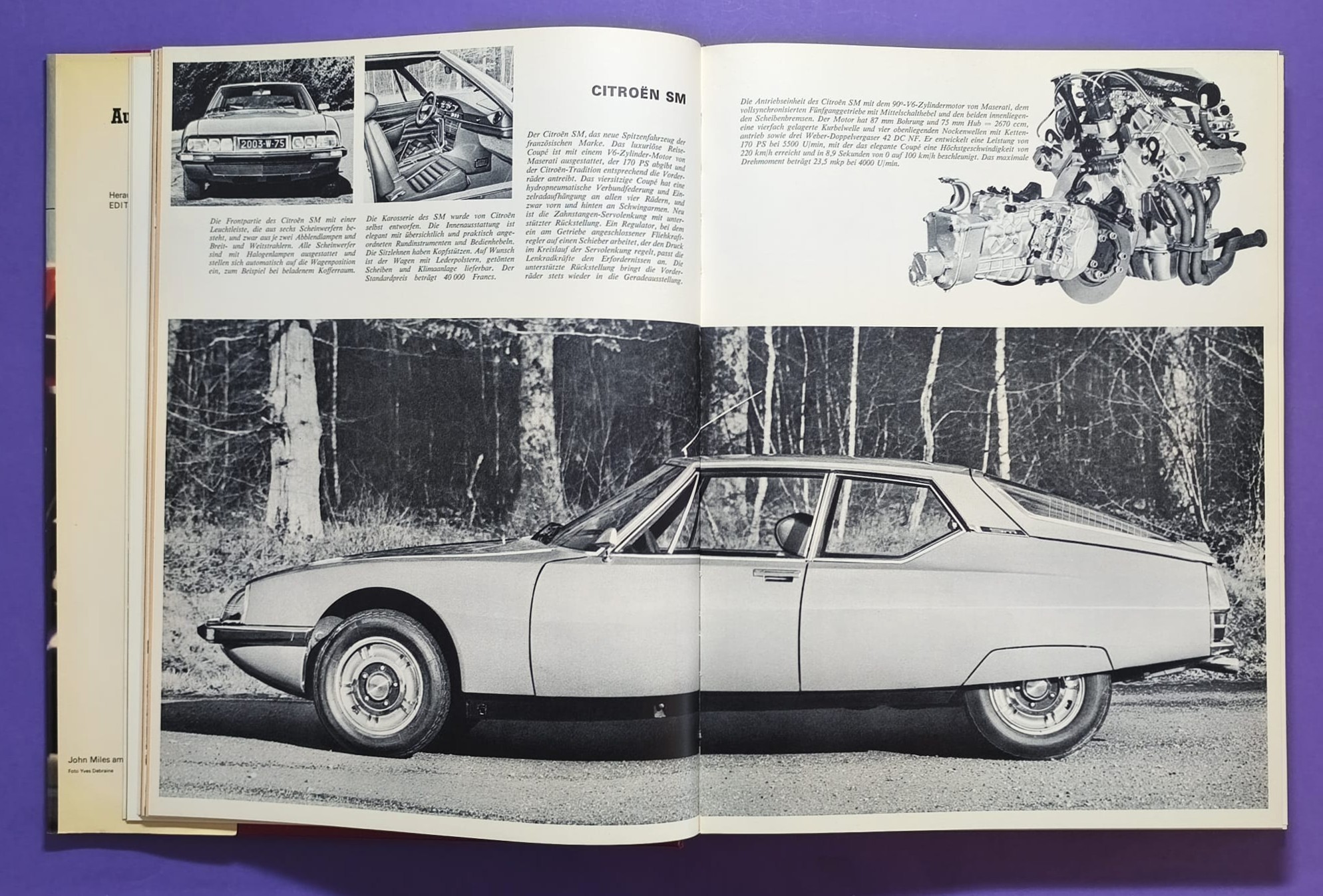 altes Buch, Auto Jahr 1970-1971, Nr. 18, Jochen Rindt Formel 1 Grand Prix Weltmeister, Lotus72, LeMans, CanAm, Indy Car,.. Stewert, Cevert, Ickx, Brabham,.. Ferrari, Porsche 917, Matra,.. Citroen SM, Straßenautos,..