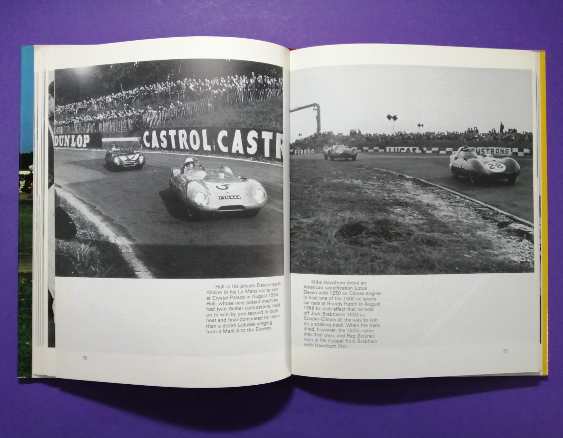 altes Buch, LOTUS, Sports, GT and Touring Cars, 24h LeMans, Tourenwagen,.. Englisch!