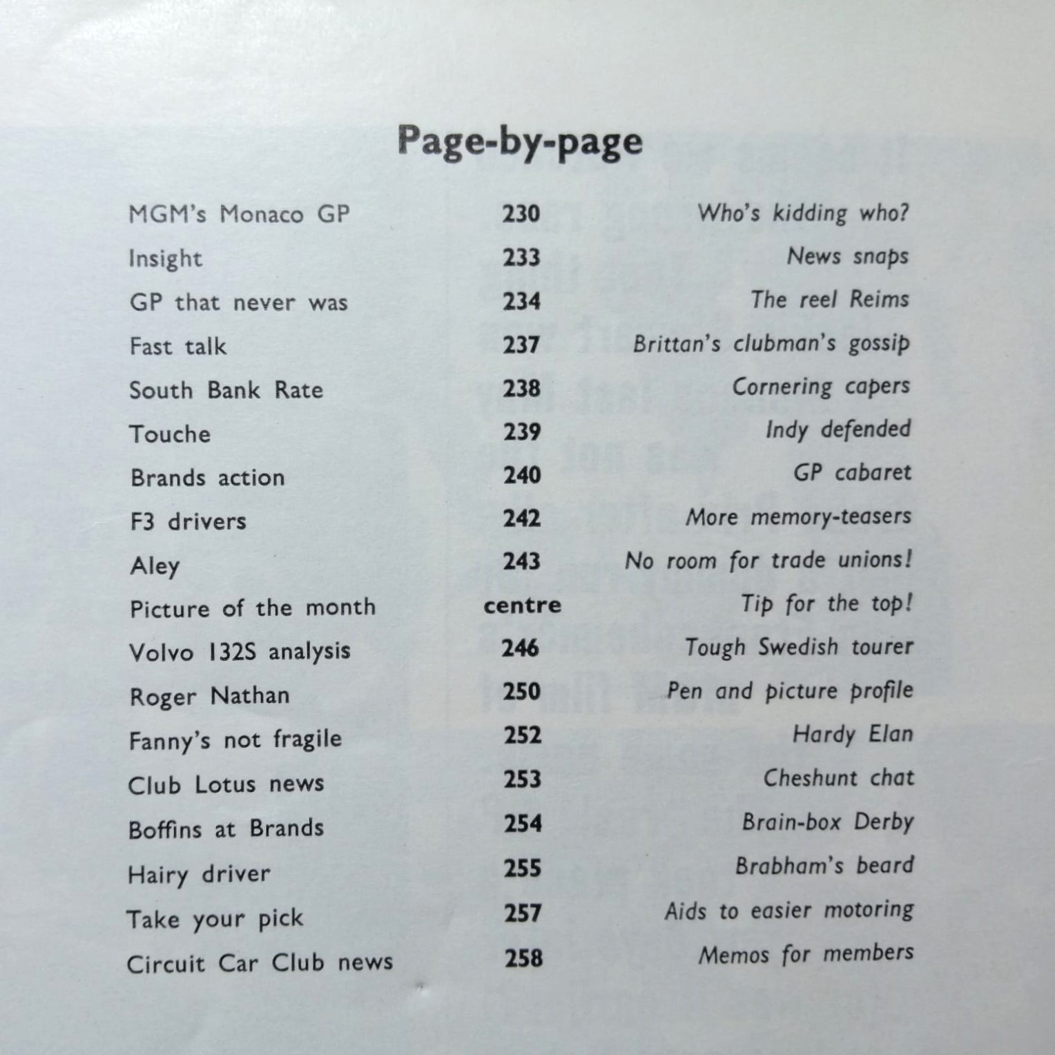 RARITÄT! alte Zeitschrift Magazin Heft, Sportscar, 08/1966, Formel 1 Monaco, Jochen Rindt, Roger Nathan, Mittelposter Jack Brabham,.. Englisch!