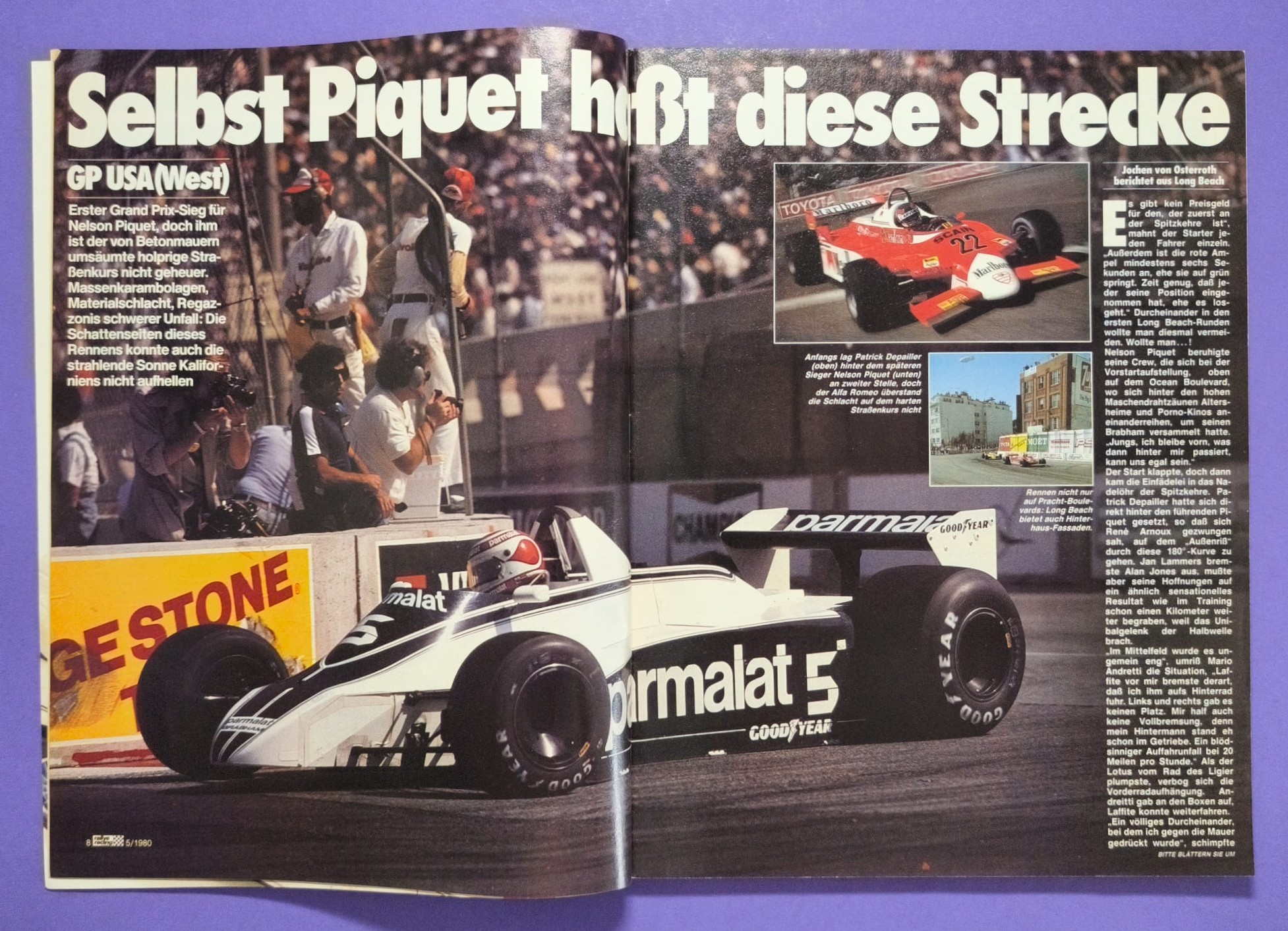 alte Zeitschrift Magazin Heft, Rallye Racing 05/1980, Test BMW Alpina 323i E21, Markus Höttinger Mauer Formel 3, Ford Capri DRM,..