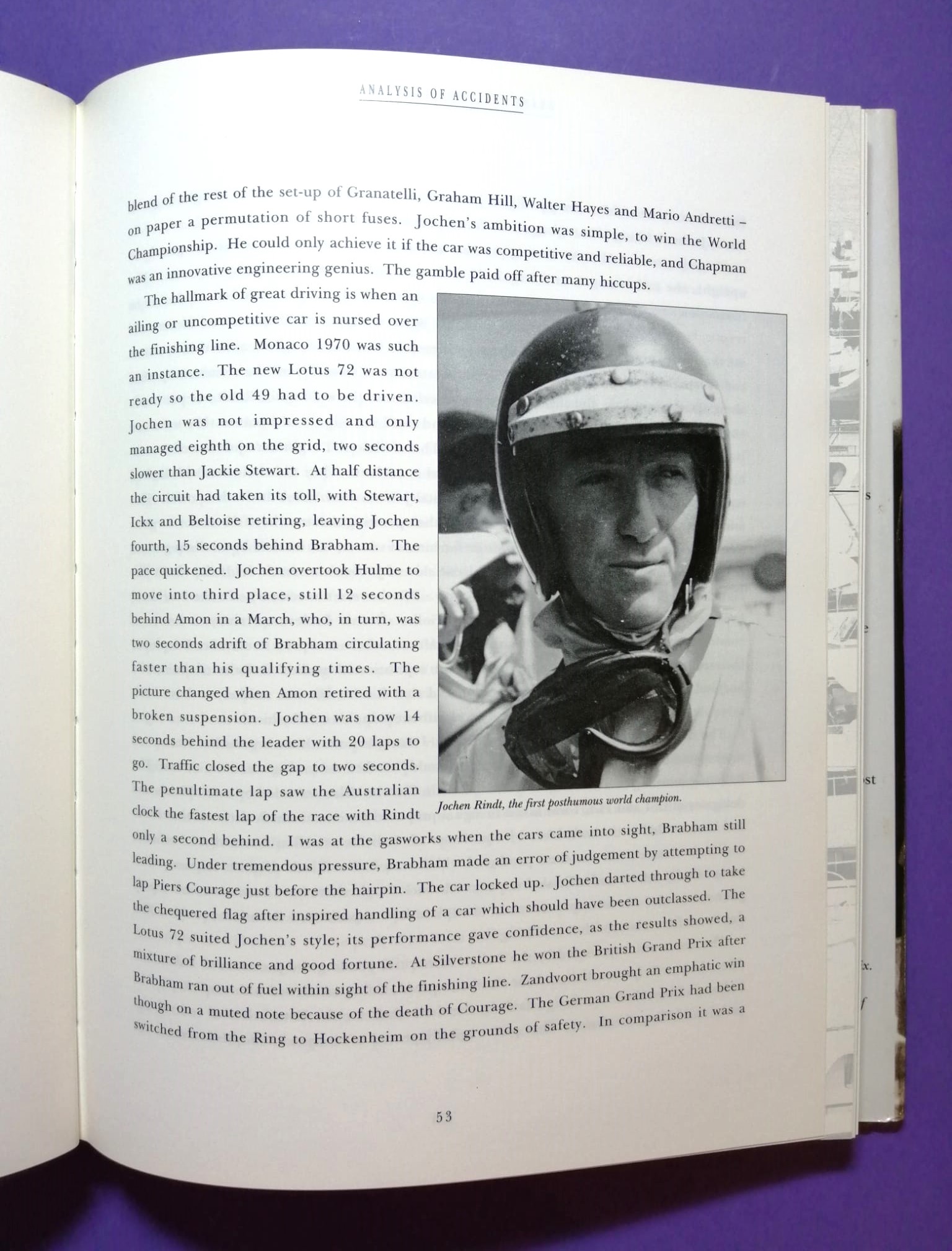 altes Buch, Grand Prix, The Legendary Years, The Personal Memories of Louis Stanley, Formel 1, Rindt, Lauda, Cevert,.. 50er bis 70er Jahre, Englisch! 