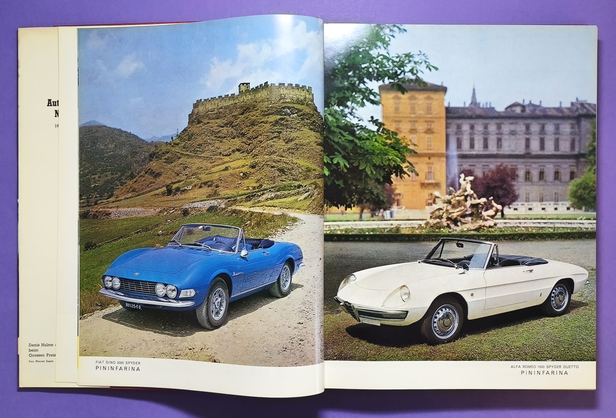 altes Buch, Auto Jahr 1967-1968, Nr. 15, Alfa, BMW, Lotus, Ferrari, Mini, Ford GT40.. Formel 1, LeMans, Rallye,.. Jochen Rindt, Brabham, Clark, Hill,..