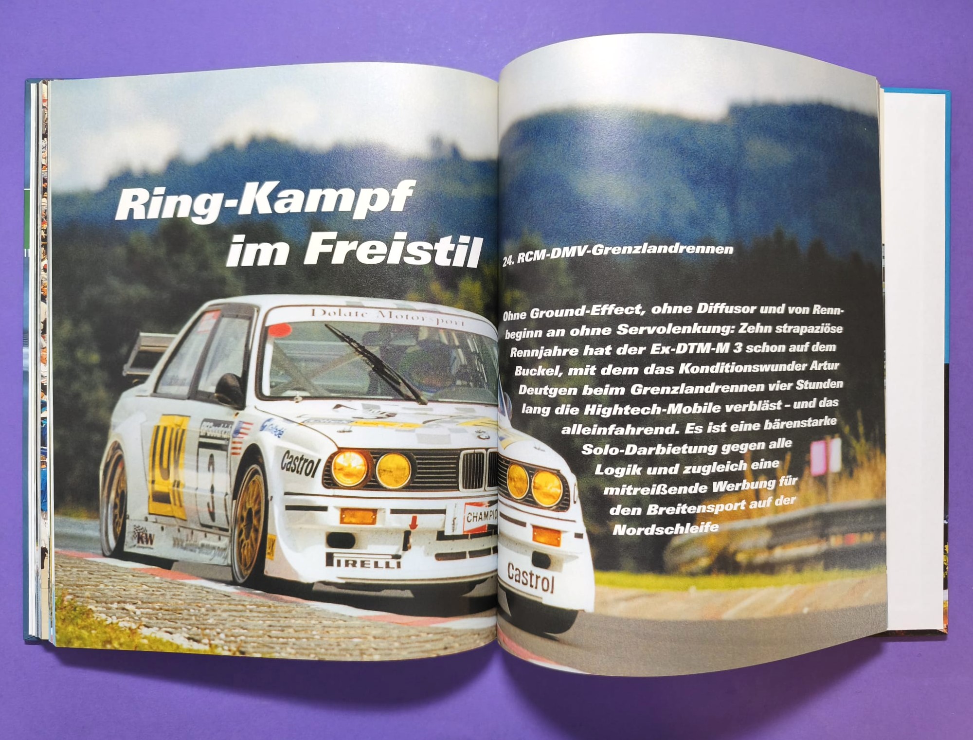altes Neuwertiges Buch, Grüne Hölle 2001, 24h Nürburgring Nordschleife,.. BMW E36, E30, Opel Astra, Mitsubishi Evo,...