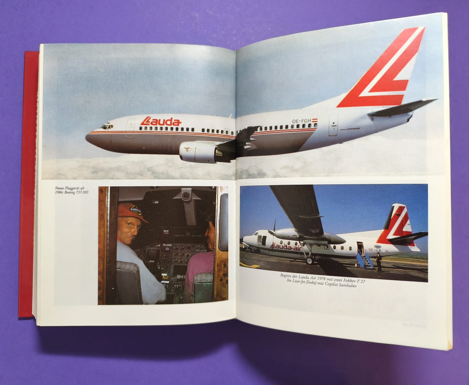 altes Buch, Niki Lauda Meine Story, Formel 1 Grand Prix Weltmeister