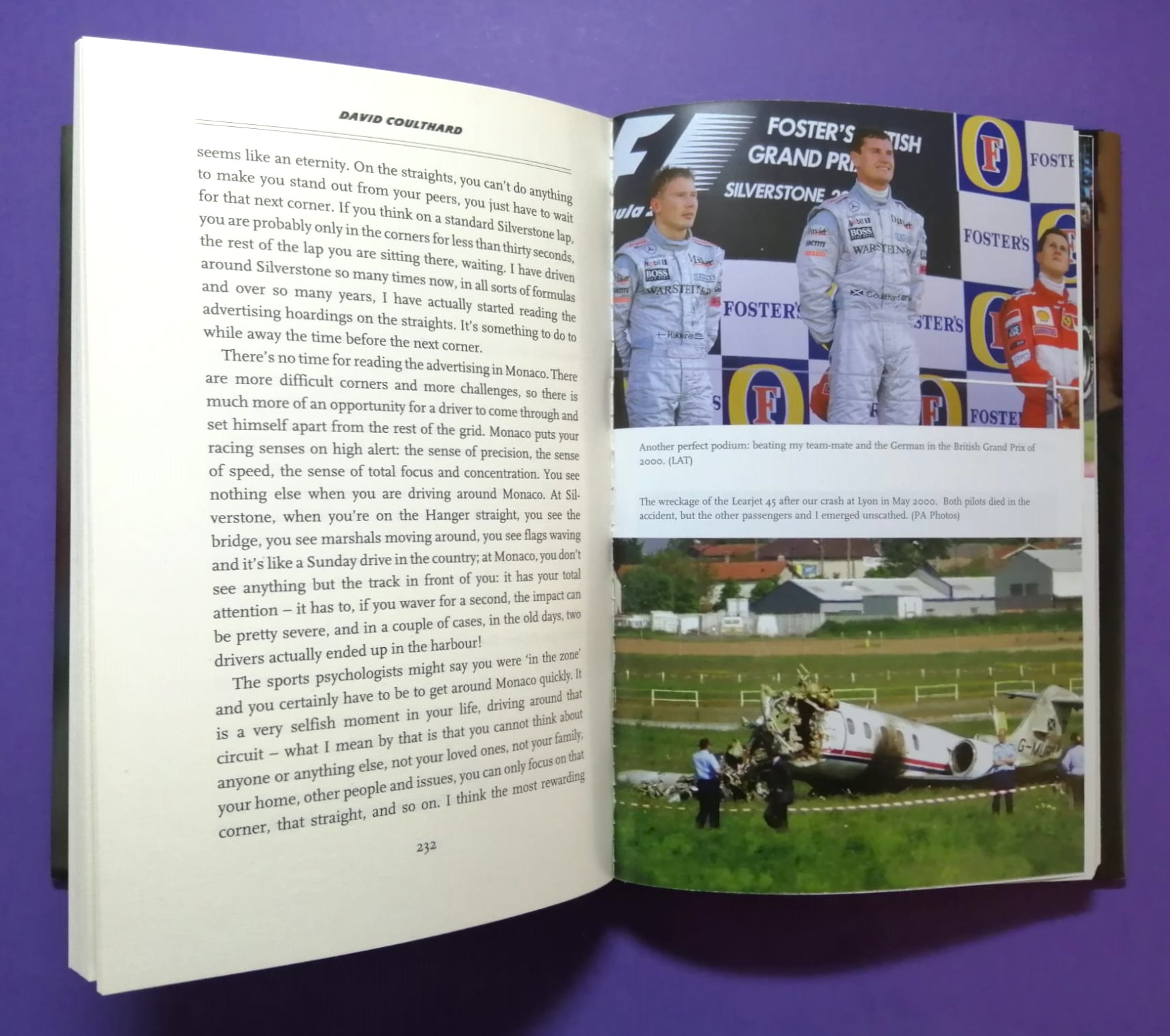 altes Buch, David Coulthard, It is what it is, Formel 1 Grand Prix, Williams, McLaren, Red Bull, Formel 3, 3000, Ford,.. 328 Seiten, Englisch! 