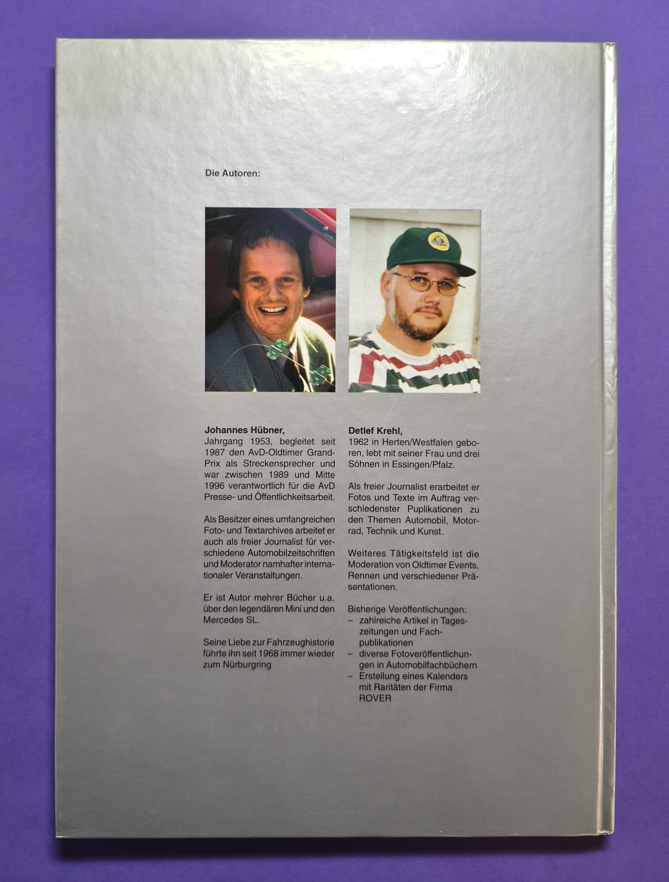 altes Buch, 25 Jahre AvD Oldtimer Grand Prix Nürburgring