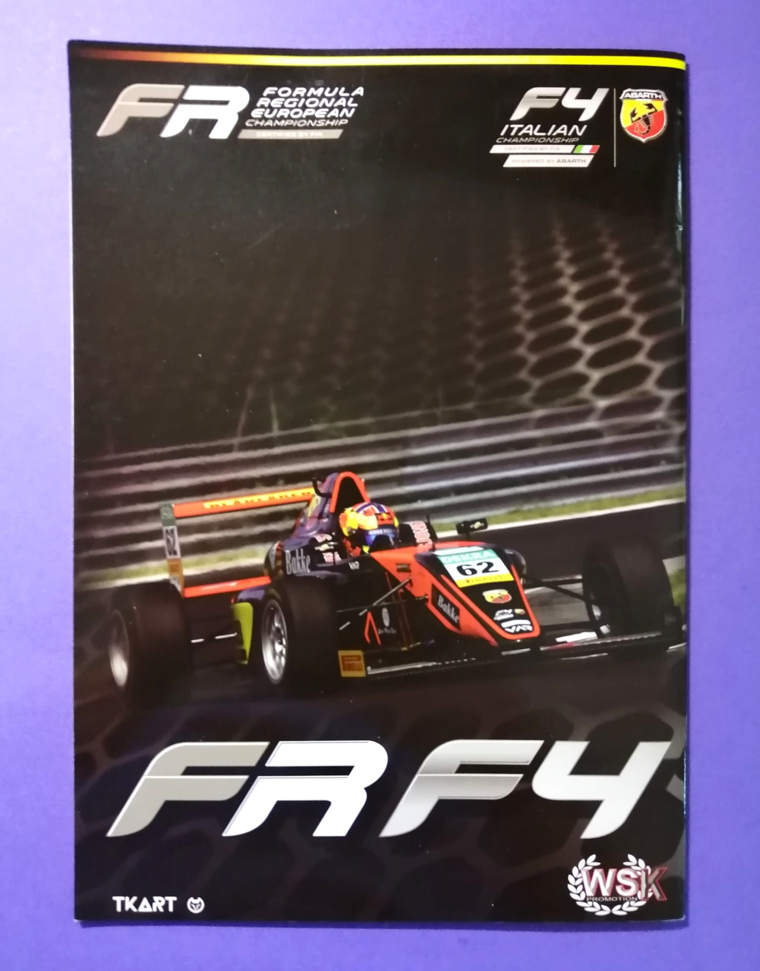 Offizielles Rennprogramm, Formel 3 Regional, Formel 4 Abarth, Red Bull Ring 2019