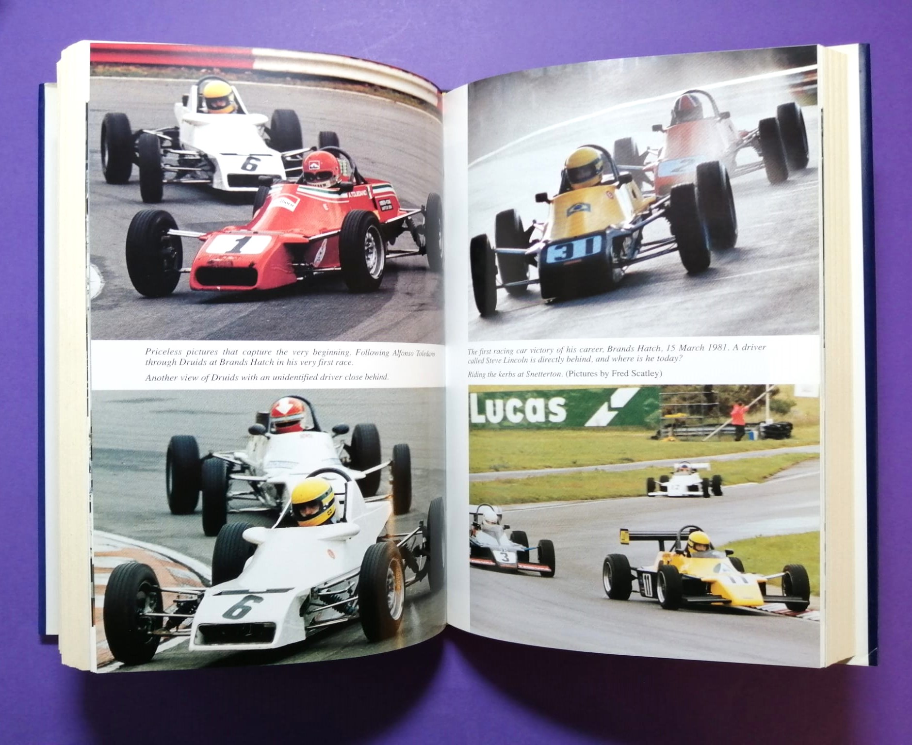 altes Buch, Ayrton Senna, As time goes by, Formel 1 Grand Prix Weltmeister, McLaren, 304 Seiten, ENGLISCH!!