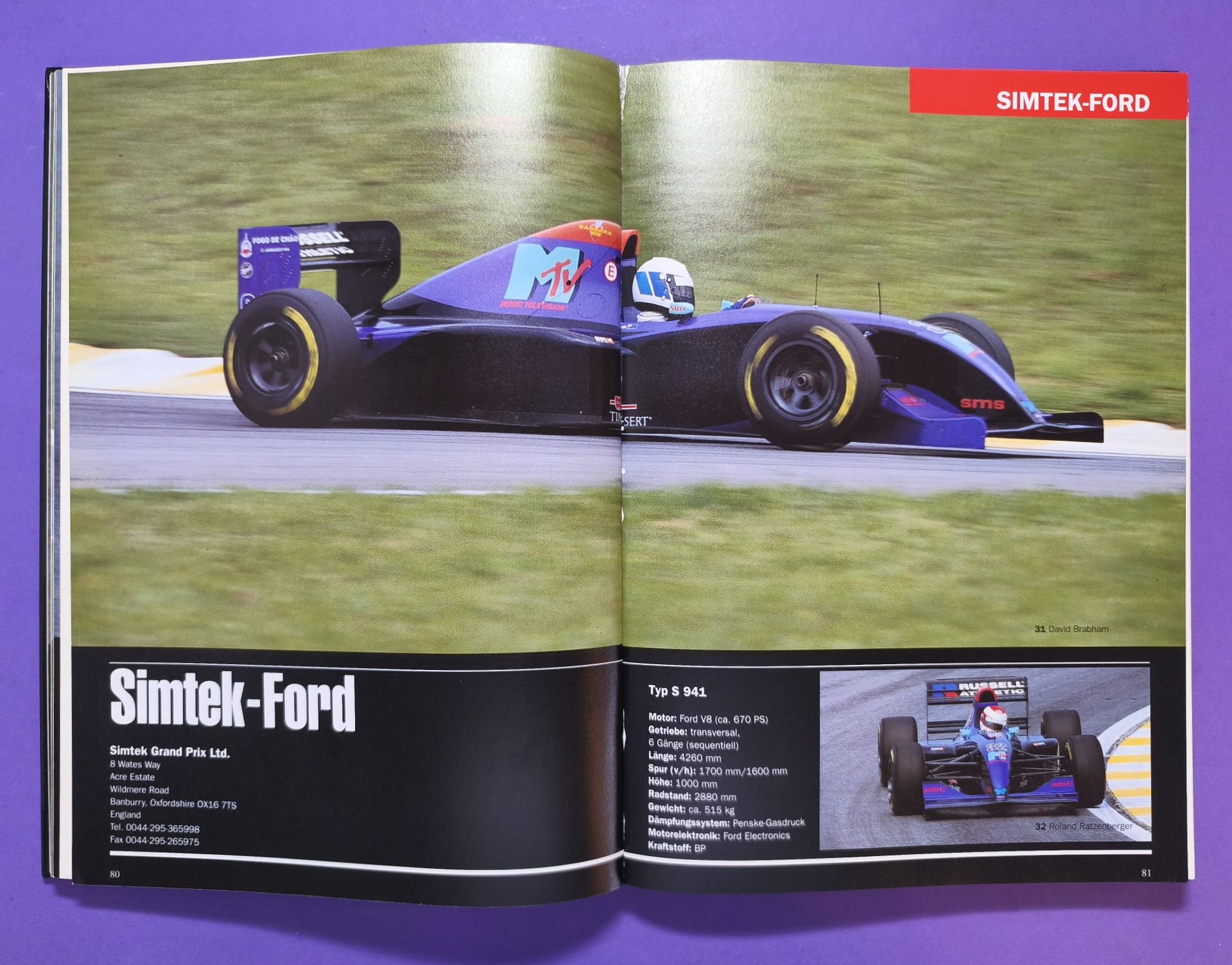 altes Buch, GRAND PRIX 1994, Live Miterlebt, Formel 1, Ayrton Senna Williams, Michael Schumacher Benetton, Ratzenberger Simtek,..