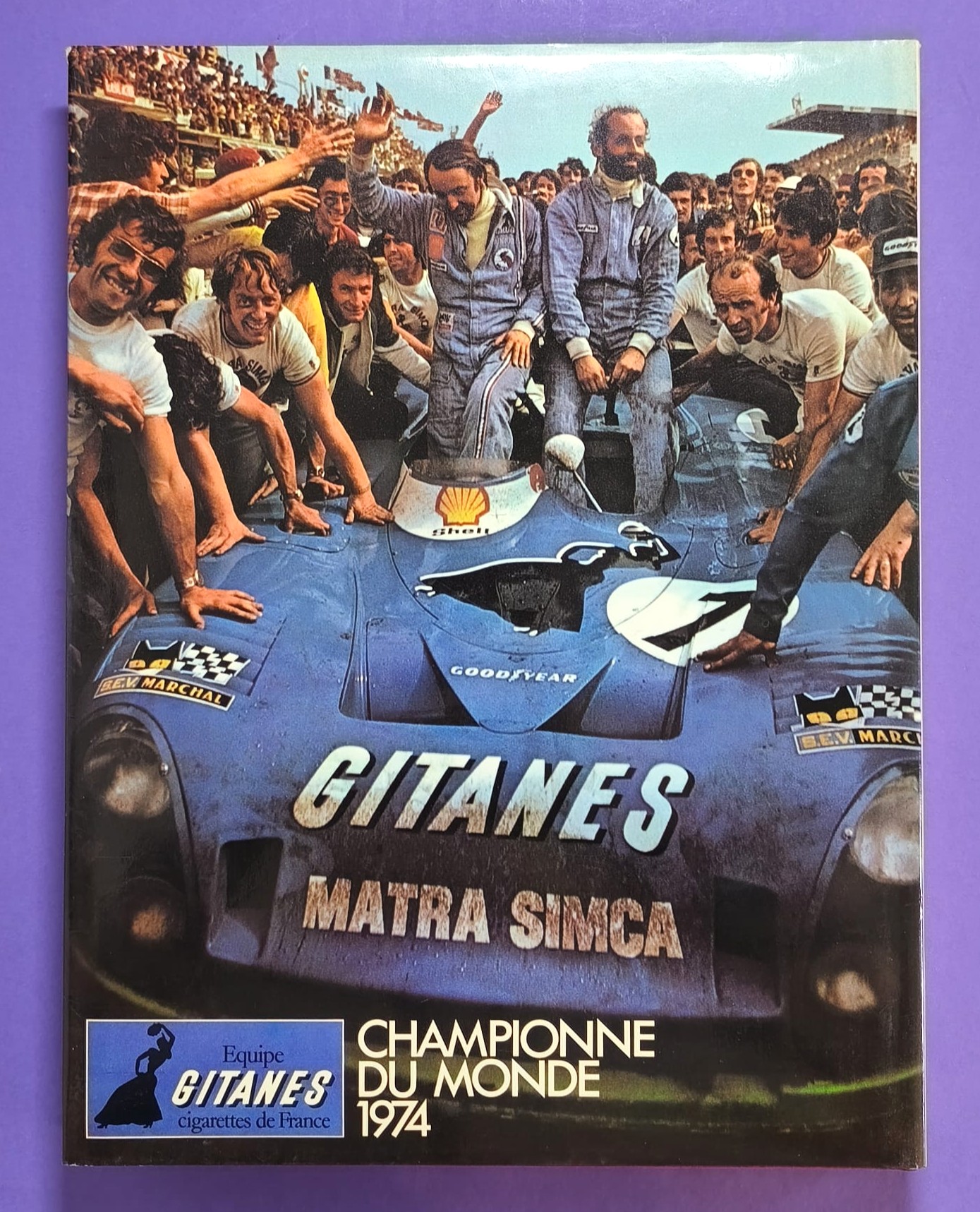 altes Buch, Auto Jahr 1974-1975, Nr. 22, Lancia Stratos, Renault R5, Audi Coupe Studie,.. Formel 1, LeMans, Rallye, Tourenwagen,.. BMW, Ford Zakspeed, Lotus, Niki Lauda Ferrari, Matra, Porsche,..
