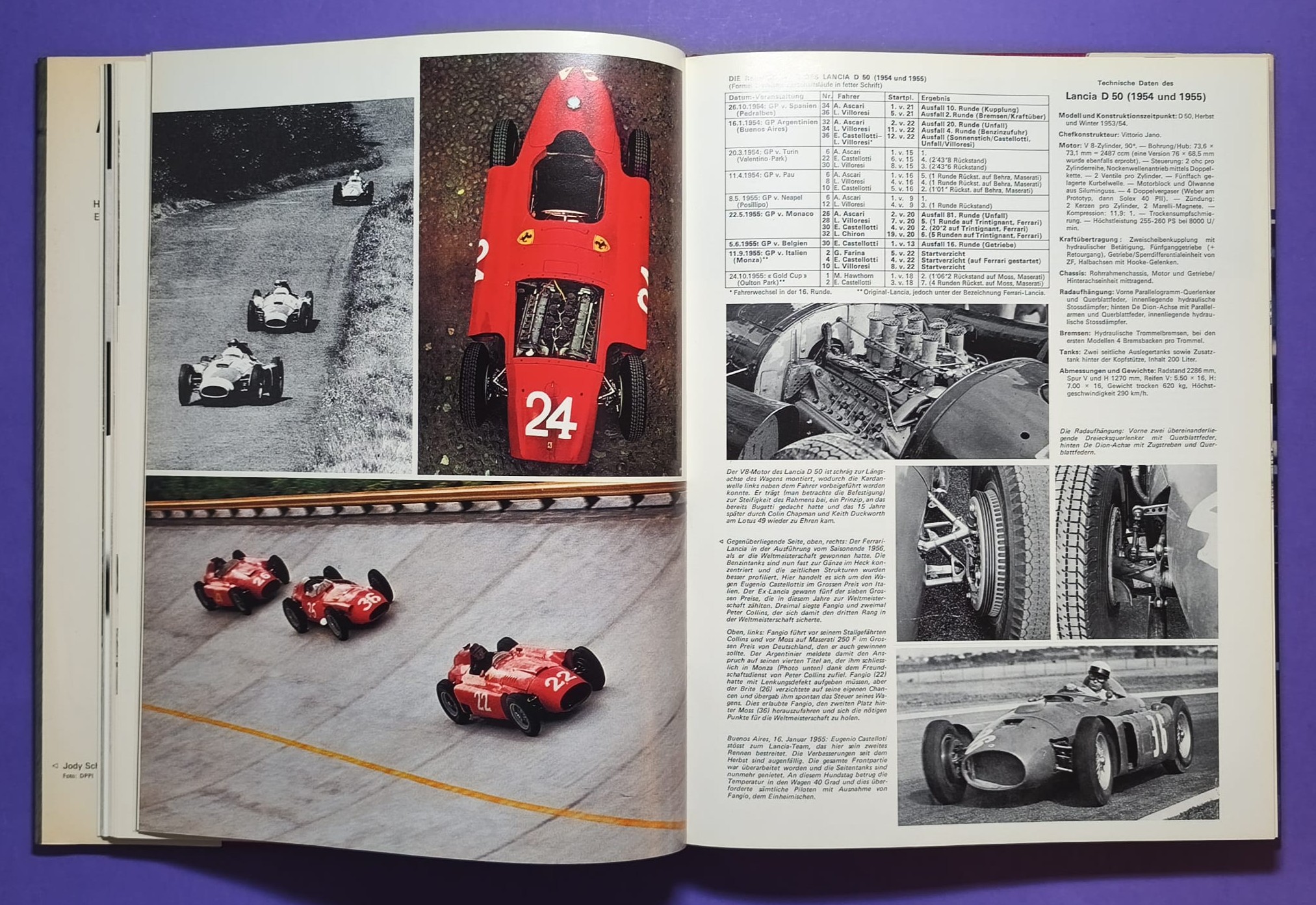 altes Buch, Auto Jahr 1976-1977, Nr. 24, Alfa Sud, Fiat Abarth 131, Lancia Stratos,.. Formel 1, LeMans, Rallye, Tourenwagen WM,.. BMW, 6 Rad Tyrrell, Niki Lauda Ferrari, Lotus, Porsche,..