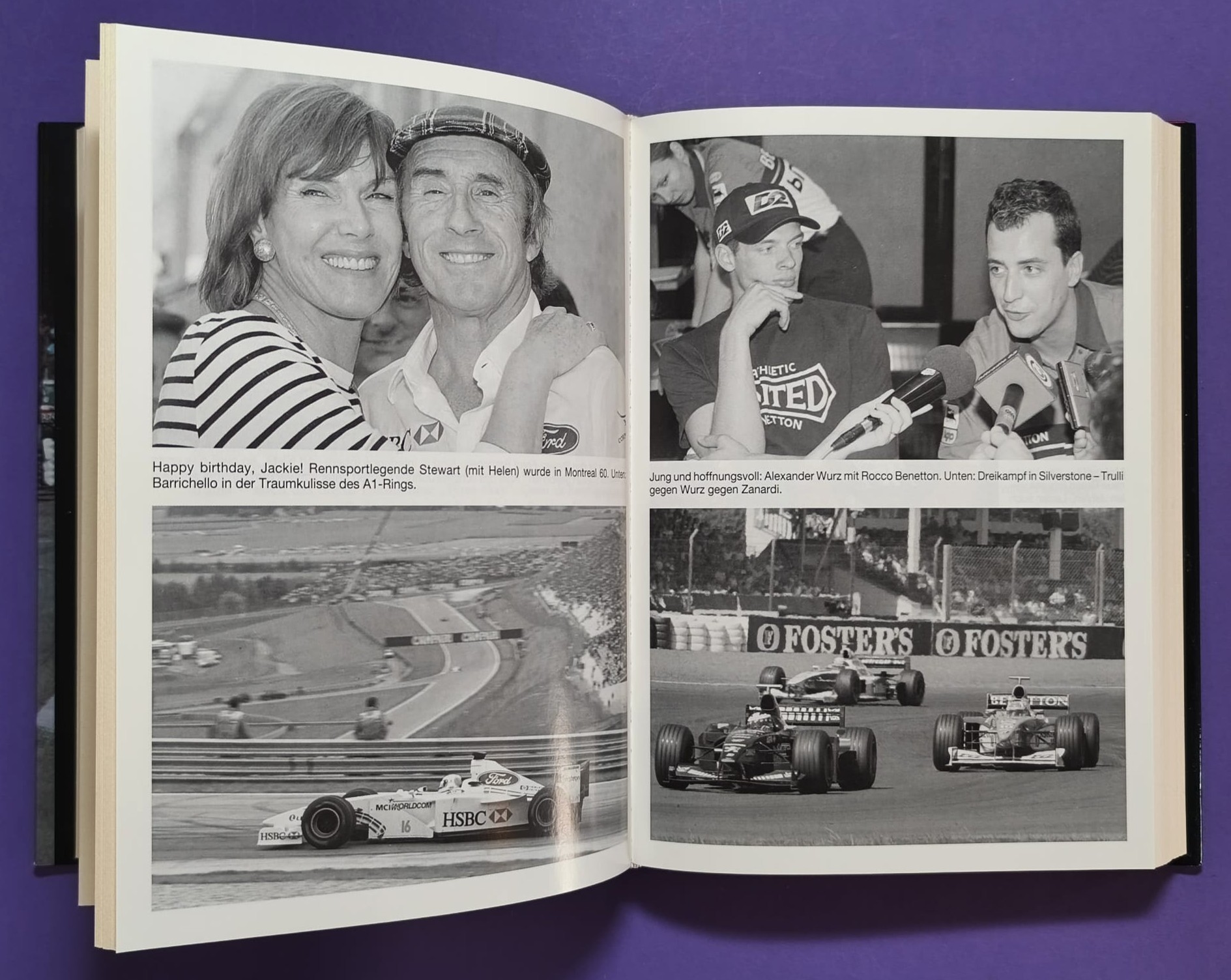 altes Buch Grand Prix Story 1999 Heinz Prüller, Formel 1 Jahrbuch, Weltmeister Mika Häkkinen - McLaren Mercedes