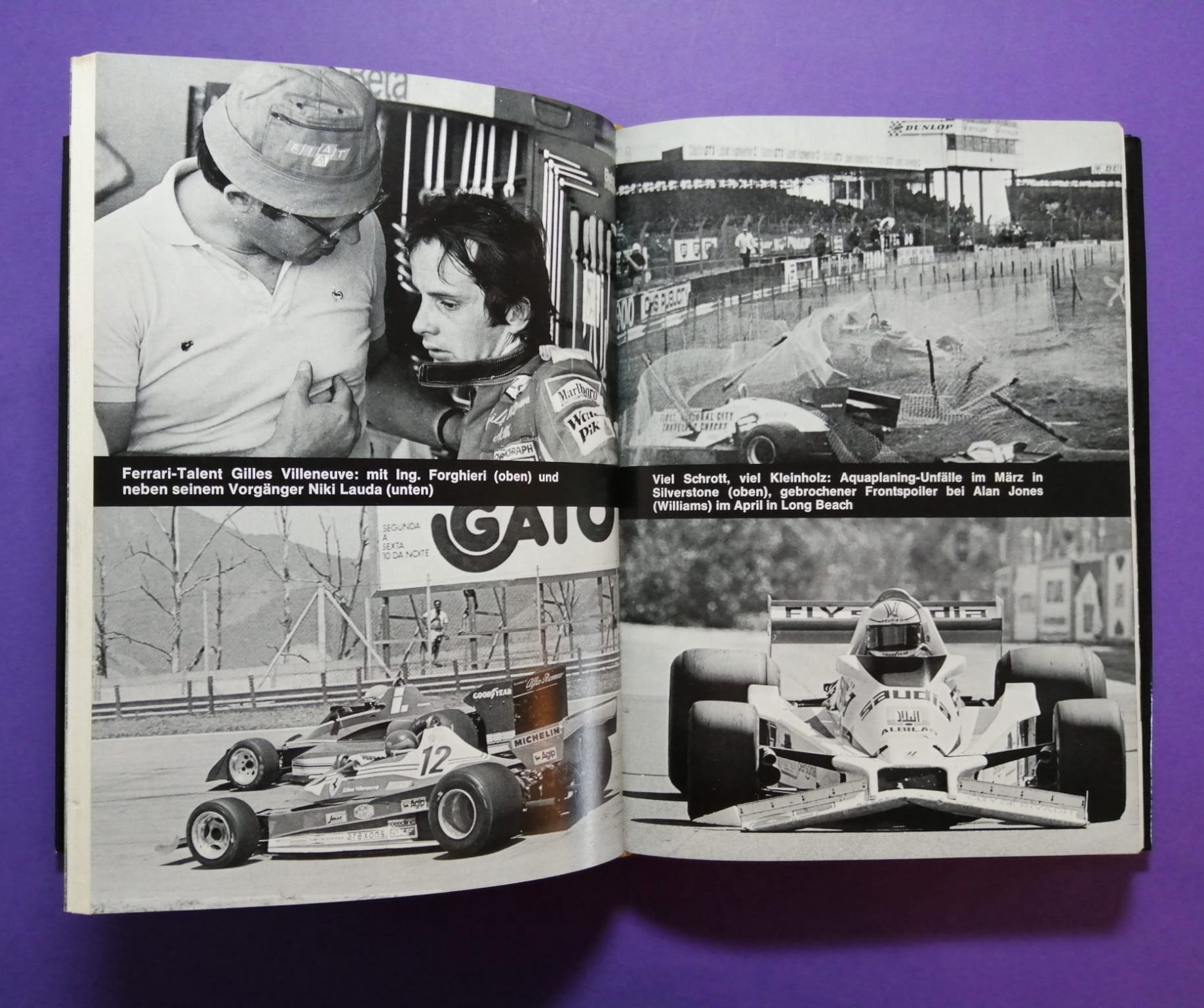 altes Buch Grand Prix Story 1978, Formel 1 Jahrbuch, Heinz Prüller, Weltmeister Mario Andretti, Lotus, Ronnie Peterson, Lauda, Brabham,.. 