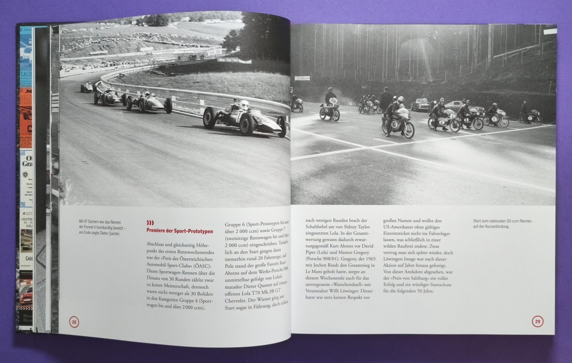 Buch NEU Originalverpackt! Legende Salzburgring, "Tradition mit Innovation", Jochen Rindt, Formel 2, Motorrad Grand Prix, DTM, BMW M1, Formel V,.. 