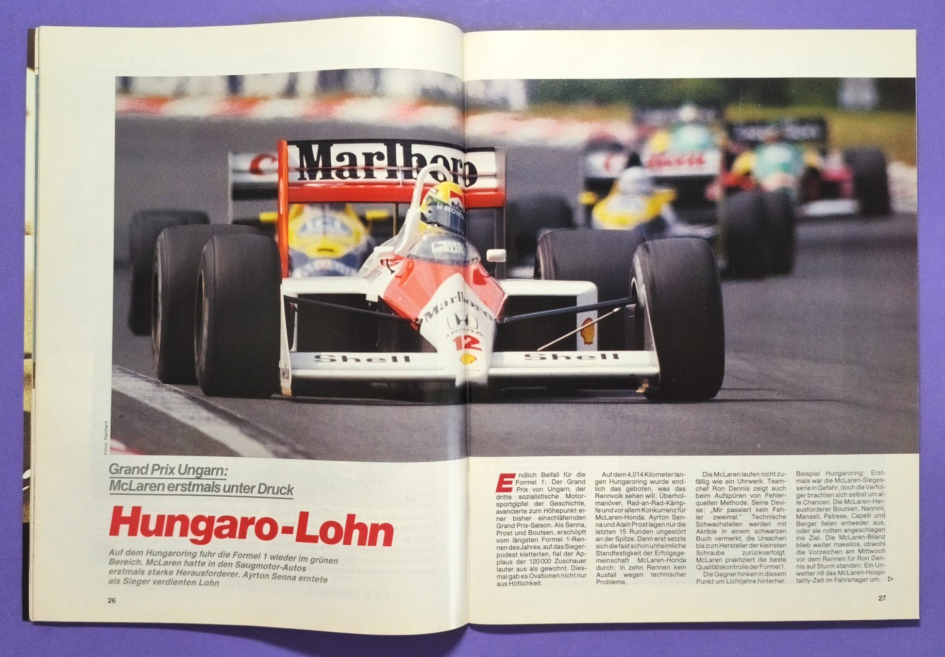 alte Zeitschrift Magazin Heft Sport Auto, 9/1988, West Zakspeed Formel 1 Grand Prix, Test BMW Alpina B6 3.5S E30, Martini Porsche 911, 935/78 Moby Dick, Würth Supercup, Ayrton Senna,..
