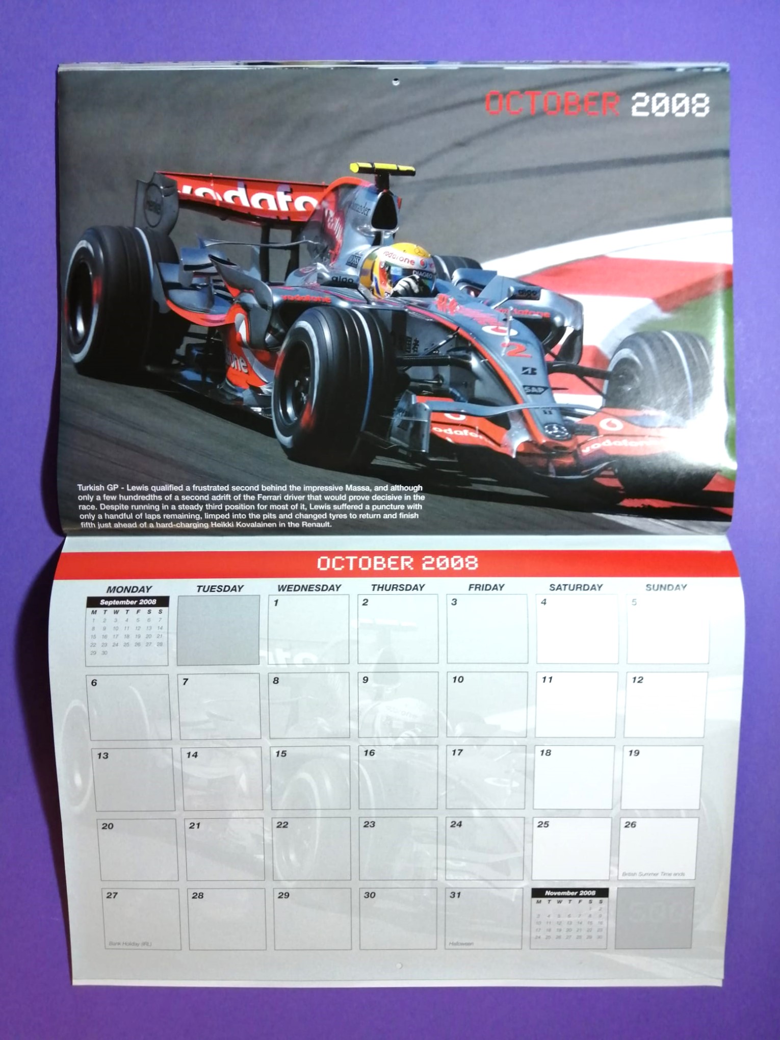 Magazin, Zeitschrift, NEU, Lewis Hamilton, Born to Win, Formel 1 Grand Prix Weltmeister, McLaren Mercedes, mit Kalender 2008, Englisch!