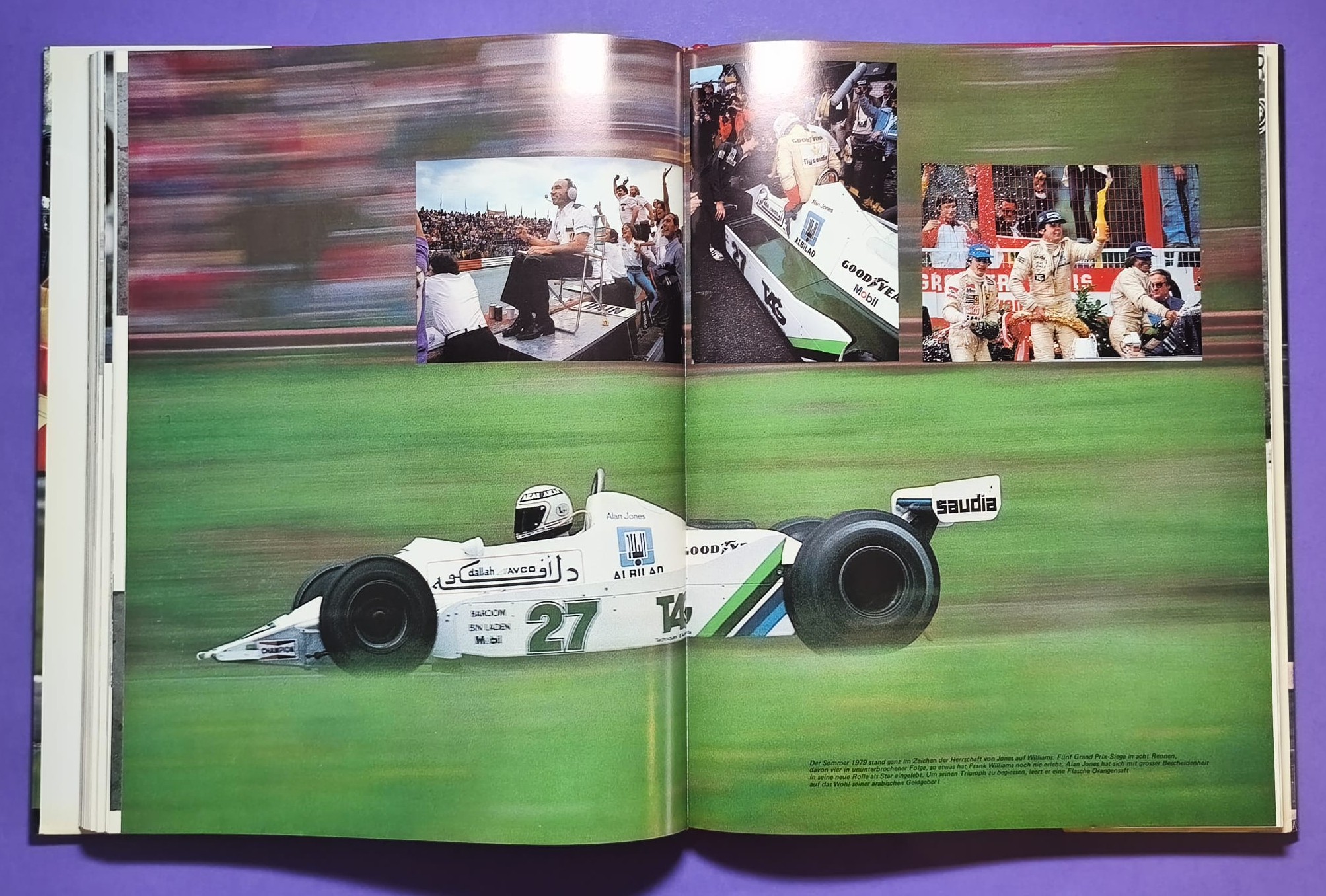 altes Buch, Auto Jahr 1979-1980, Nr. 27, BMW M1 Procar, Lancia Beta, Mazda, Mercedes, Rallye, Fiat Abarth 131, Renault R5, Porsche,.. Formel 1, 2, 3, LeMans, USA,.. Scheckter, Villeneuve, Lauda,.. Ferrari, Ligier, Lotus, Renault, Wolf,..