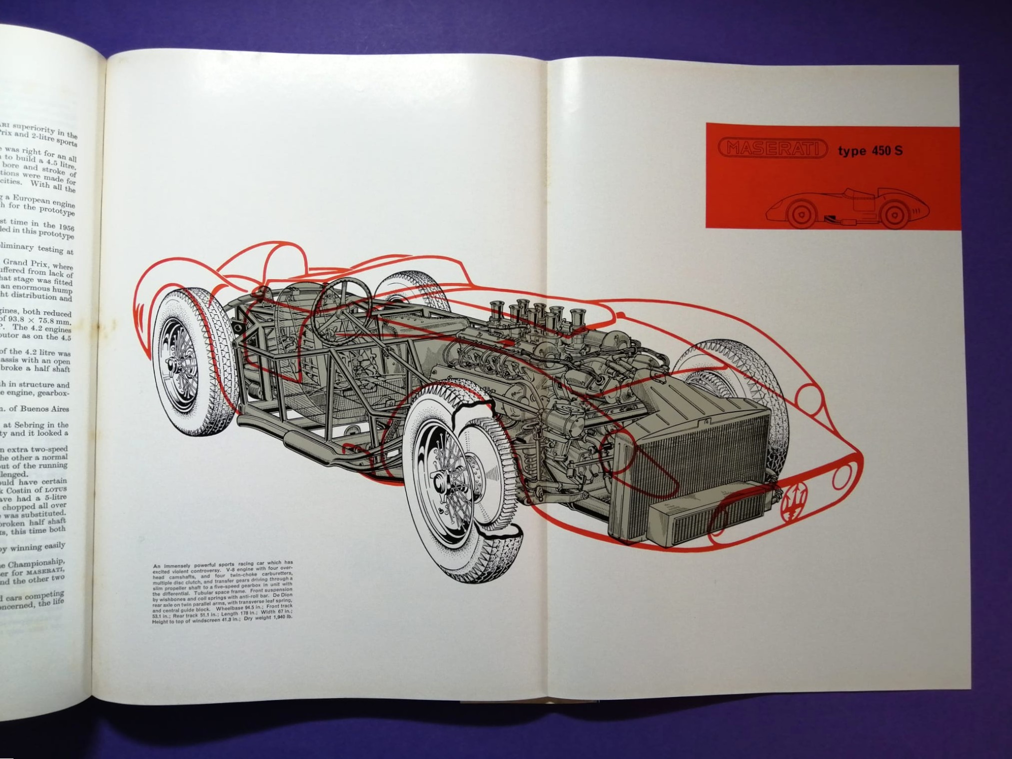 RARITÄT! sehr altes Buch, Automobile Year 1958 Edition Nr.5, Rennsaison 1957, Borgward, Porsche 356, Maserati 450S,.. Formel 1, LeMans, Mille Miglia, Gaisberg,.. Vanwall, Jaguar F-Type,.. ENGLISCH!