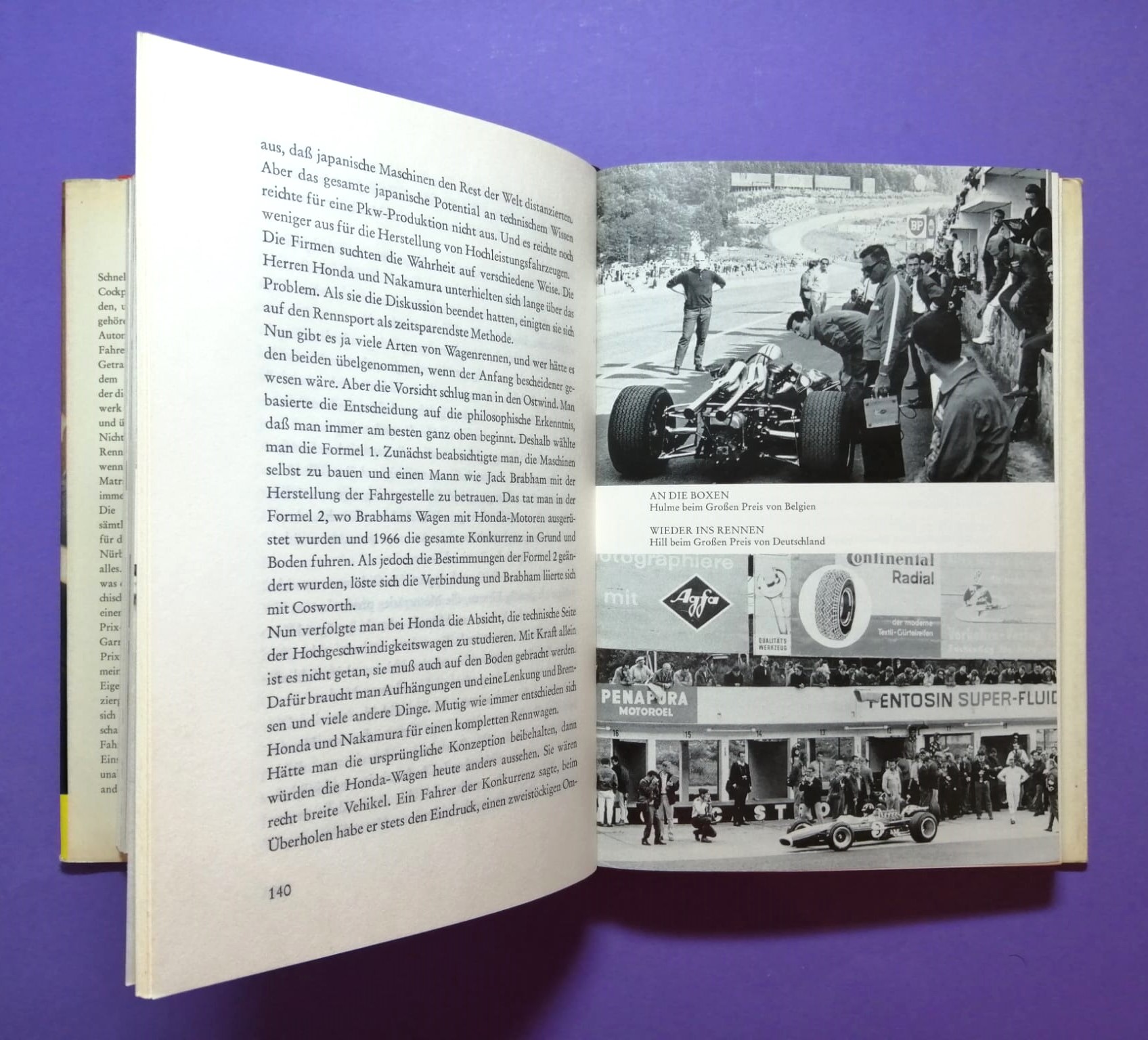 altes Buch, Schnell sein ist nicht alles, Der Weg zur Fahrer Weltmeisterschaft, Formel 1 Grand Prix, Jochen Rindt, Clark, Hill, Stewart,..