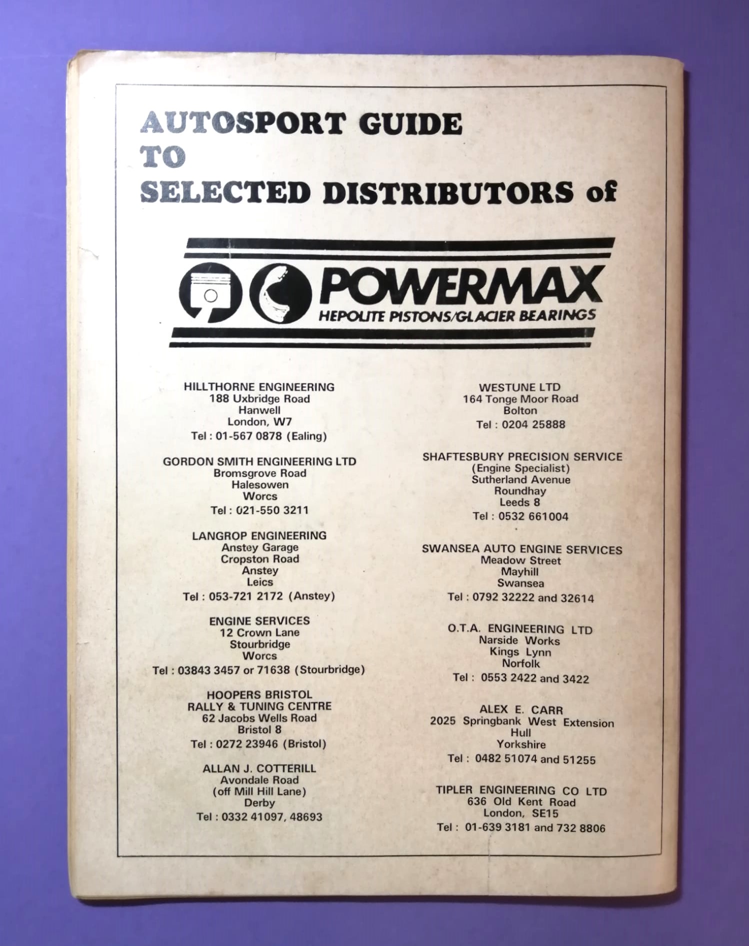 alte Zeitschrift Magazin Heft Autosport, 29. Juli 1971, Porsche 917, Can-Am USA, Datsun Rallye,.. Englisch 
