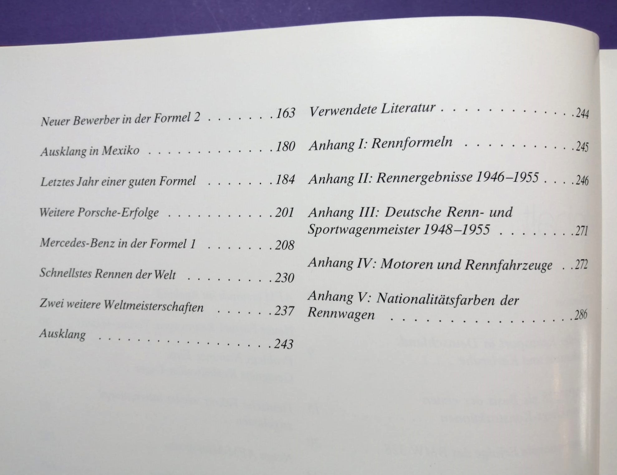 altes Buch, Motorsport in Deutschland 1945-1955, Formel 1.., Avus, Nürburgring, Hockenheim, Mercedes, Porsche, Veritas,... 286 Seiten