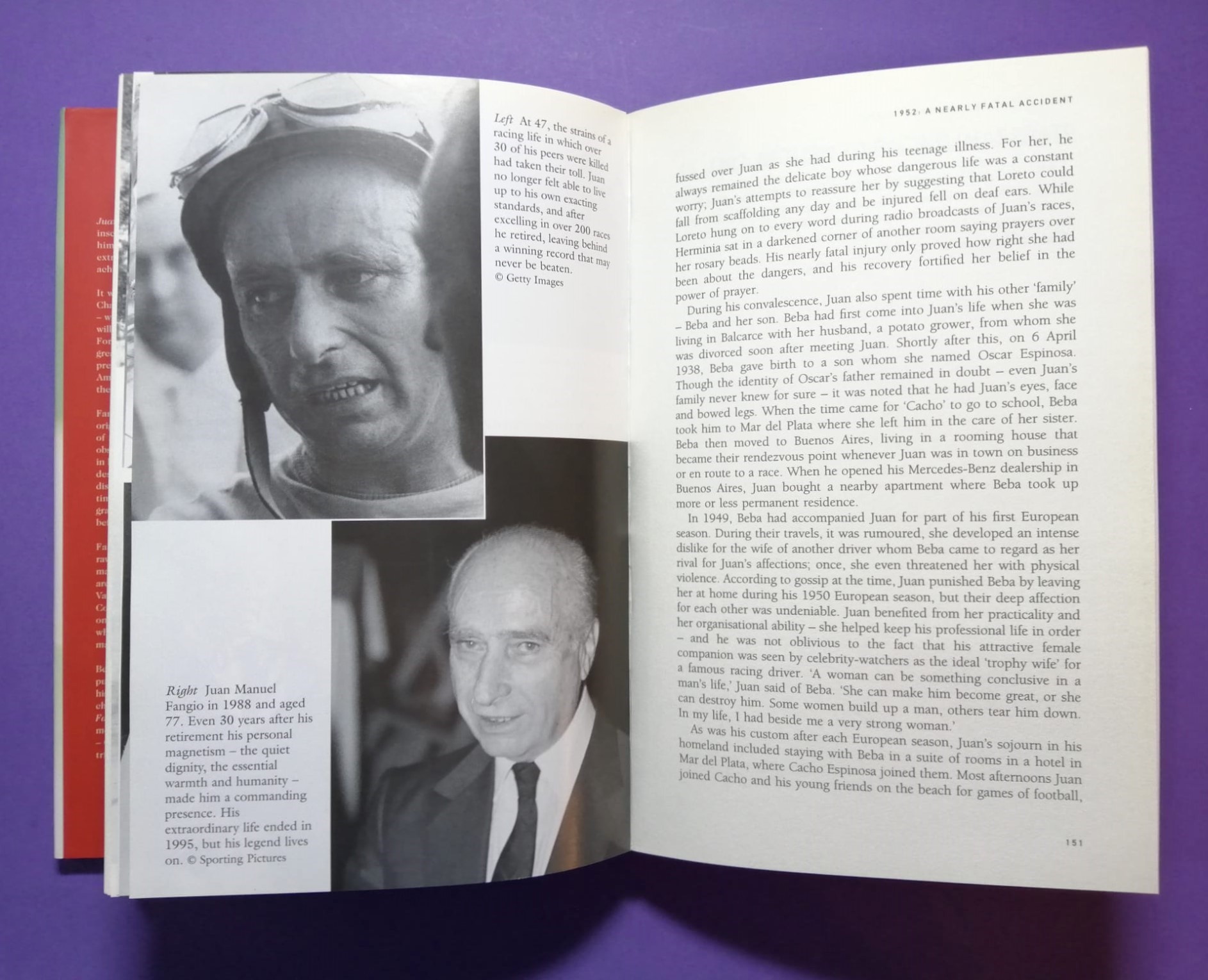Buch, Juan Manuel Fangio, The Life Behind the Legend, Formel 1 Grand Prix Weltmeister, 24h LeMans, Alfa-Romeo, Ferrari, Maserati, Mercedes,.. Englisch!