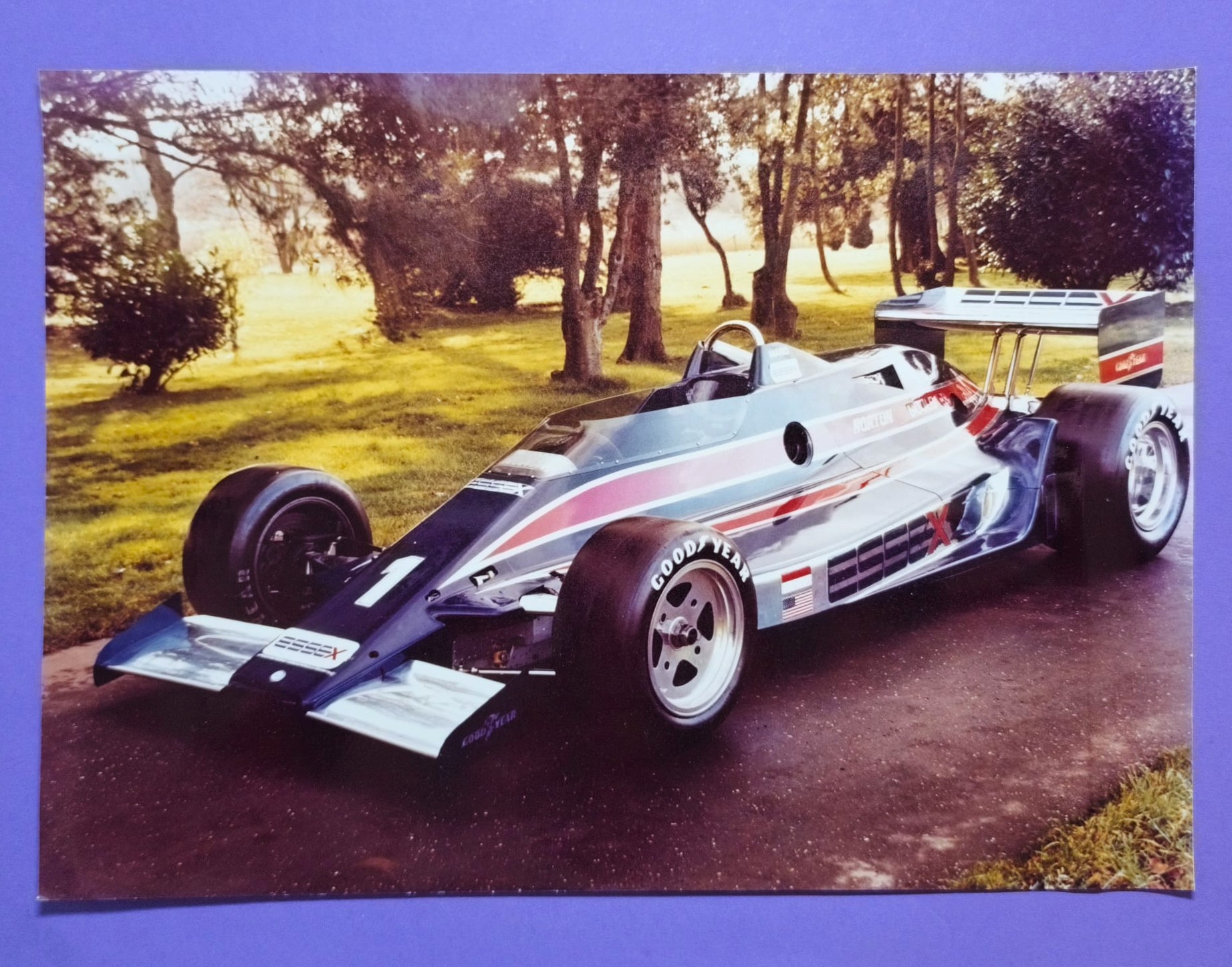 RARITÄT! altes seltenes Pressefoto 21x29cm, Essex Lotus Formel 1, Mario Andretti, 1979?