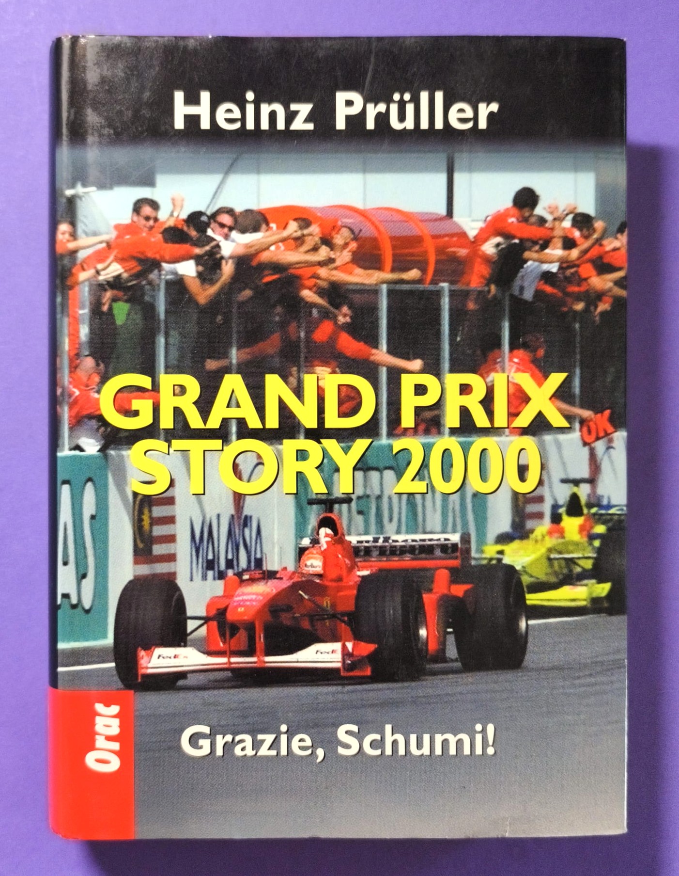 altes Buch Grand Prix Story 2000, Formel 1 Jahrbuch, Heinz Prüller, Weltmeister Michael Schumacher Ferrari, Prost GP,.. 