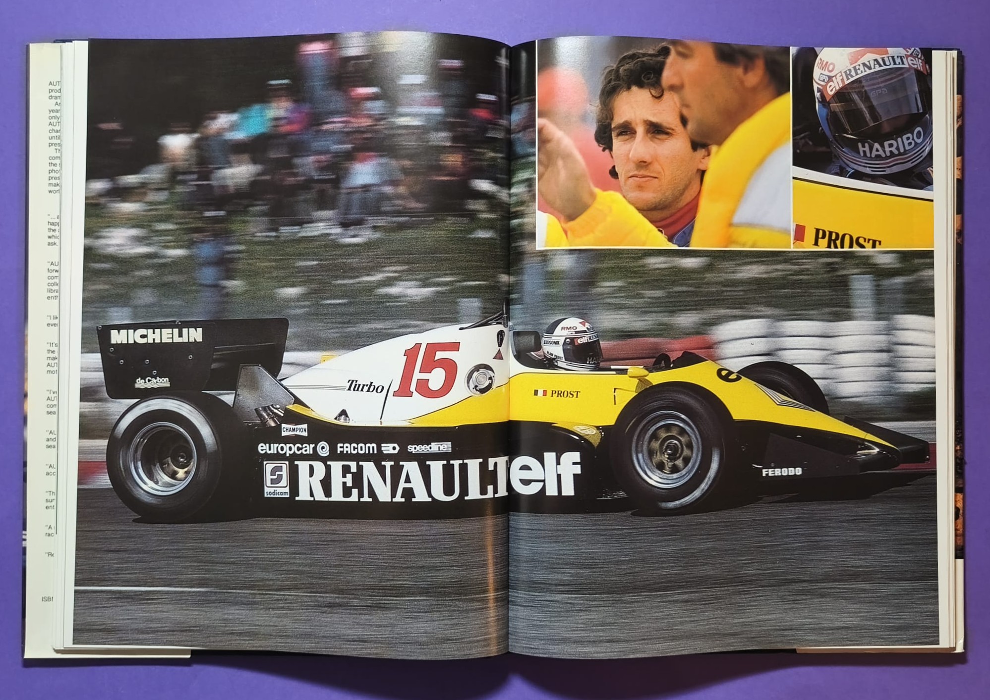 altes Buch, Autocourse 1983-84, Motorsport, Formel 1, 2, Sportwagen WM, Piquet, Lauda, Prost, Rosberg, Angelis,.. Martini Lancia,.. Österreichring,.. ENGLISCH! 