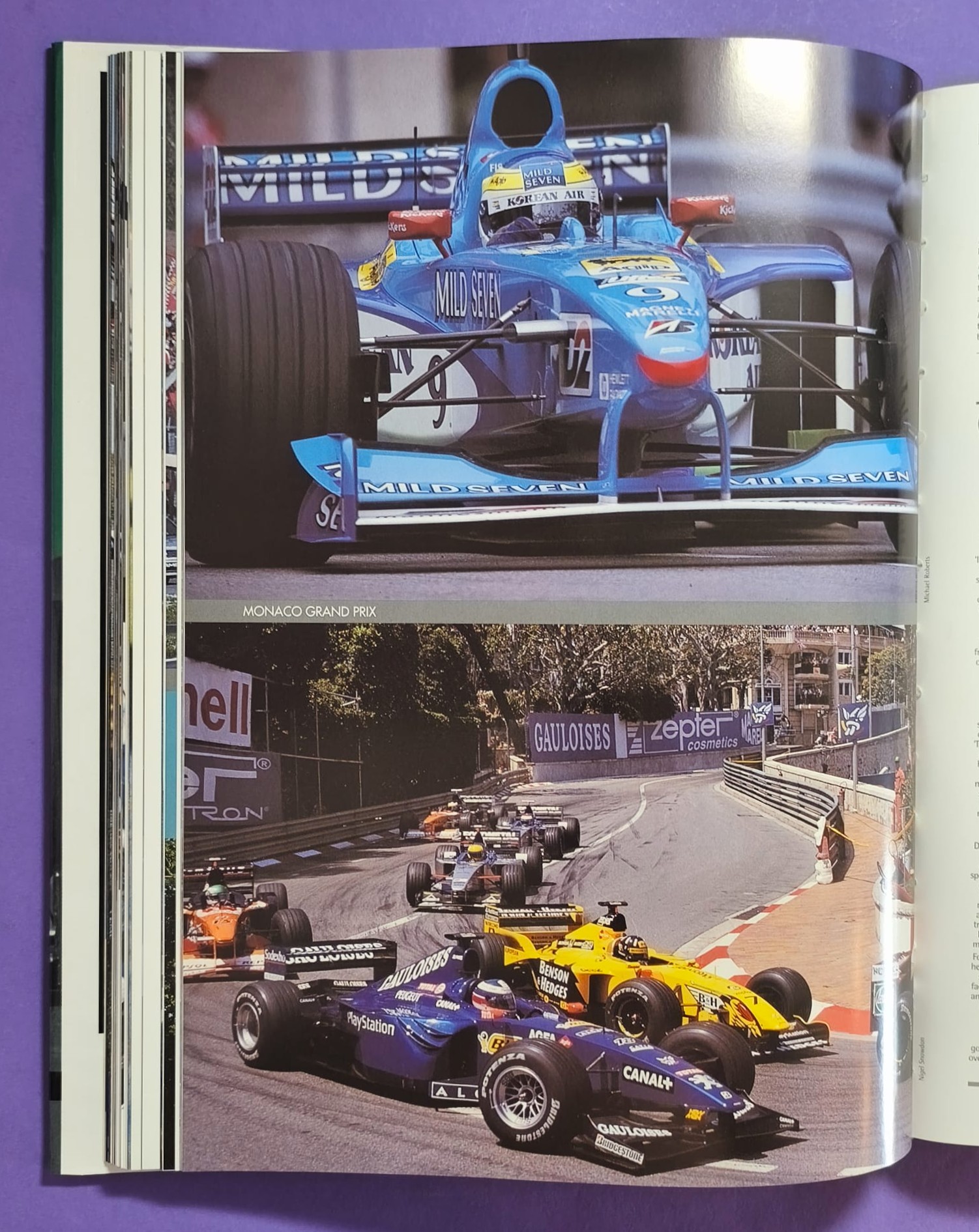 altes Motorsport Jahrbuch Autocourse 1999-2000, Formel 1, 3000, 3, Alex Zanardi, Schumacher, Häkkinen, Hill, Button,.. Ferrari, ProstGP,.. A1-Ring Spielberg, US, LeMans, Tourenwagen Nissan Primera, Volvo,.. MGF Cup, ENGLISCH!