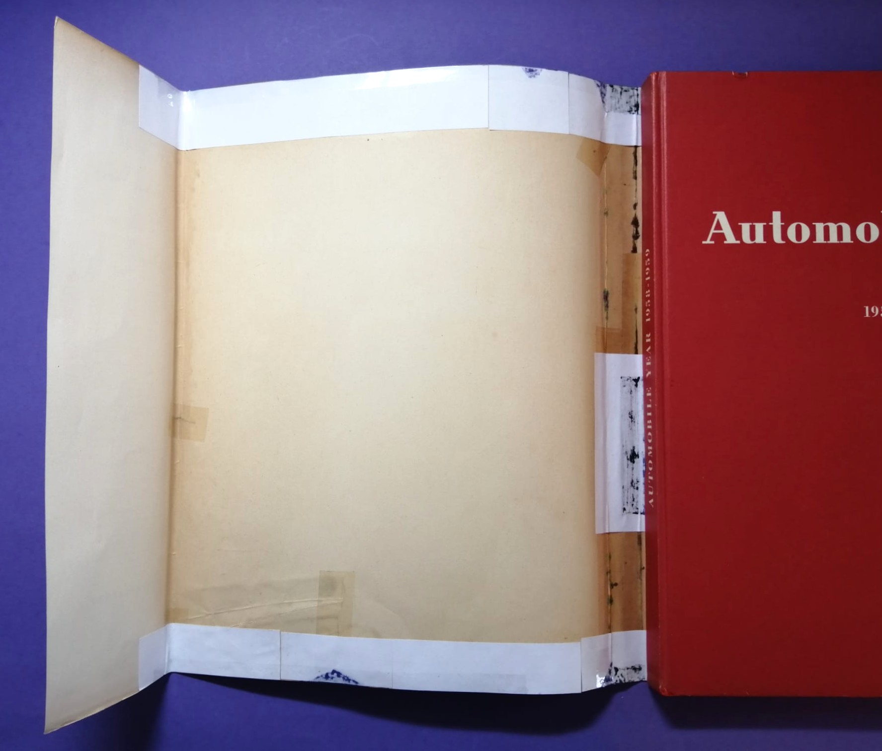 RARITÄT! sehr altes Buch, Automobile Year 1958-1959 Nr.6, Borgward, Porsche Spider,.. Formel 1, LeMans, Targa Florio,.. Brooks, Hailwood, Surtess,.. Aston Martin DBR1/300,.. ENGLISCH!