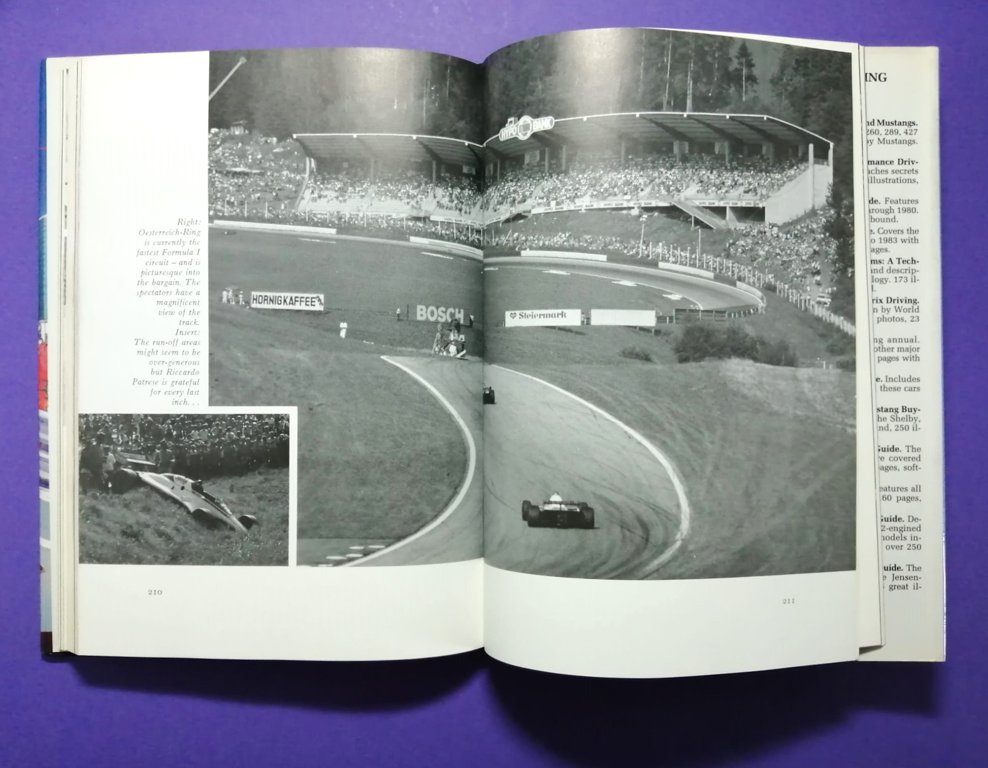 altes Buch Niki Lauda The New Formula One, A Turbo Age, BMW, Ferrari, G. Villeneuve, E. de Angelis, A. de Cesaris, M. Winkelhock, Österreichring,.. Englisch