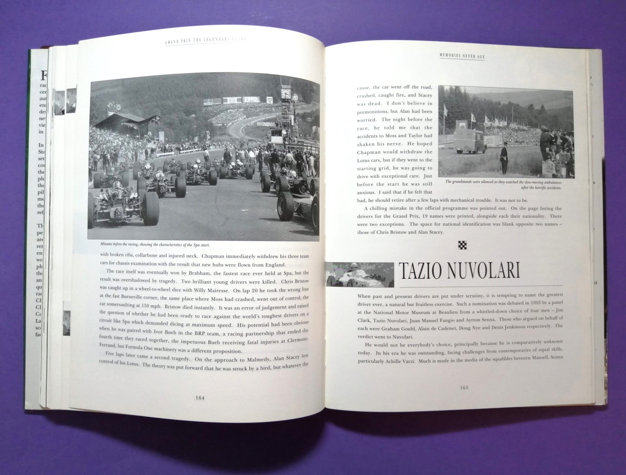 altes Buch, Grand Prix, The Legendary Years, The Personal Memories of Louis Stanley, Formel 1, Rindt, Lauda, Cevert,.. 50er bis 70er Jahre, Englisch! 