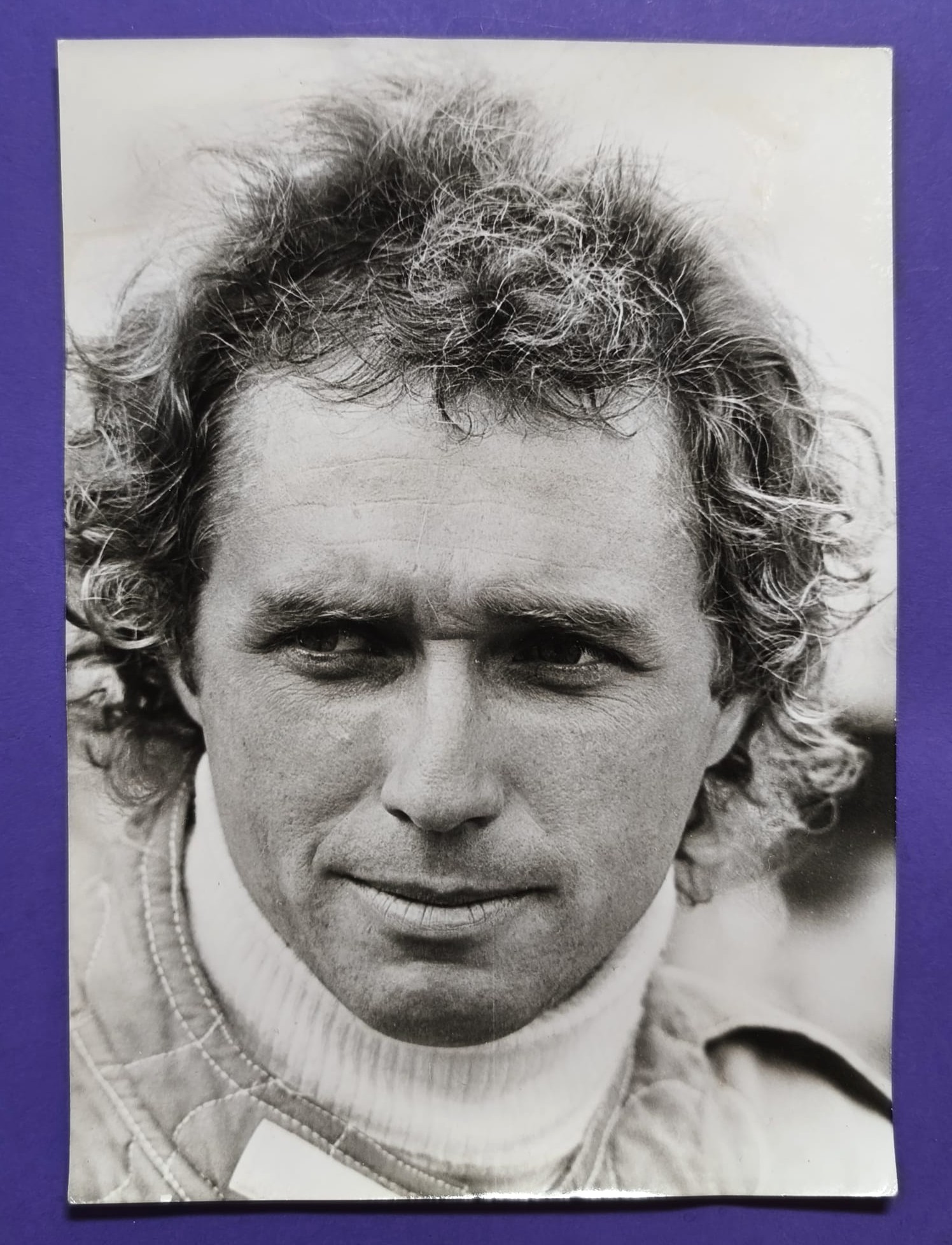 altes Pressefoto, Jochen Mass, McLaren, Formel 1 Grand Prix 1976, 13x18cm