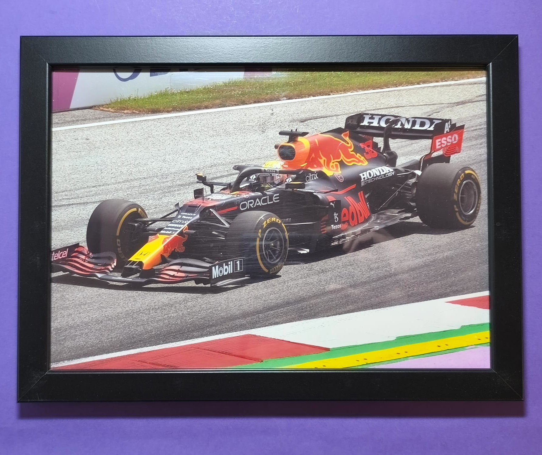 Foto in Bilderrahmen, Max Verstappen, Red Bull, Formel 1 Grand Prix Österreich Red Bull Ring Spielberg 2021, 25 x 33 cm