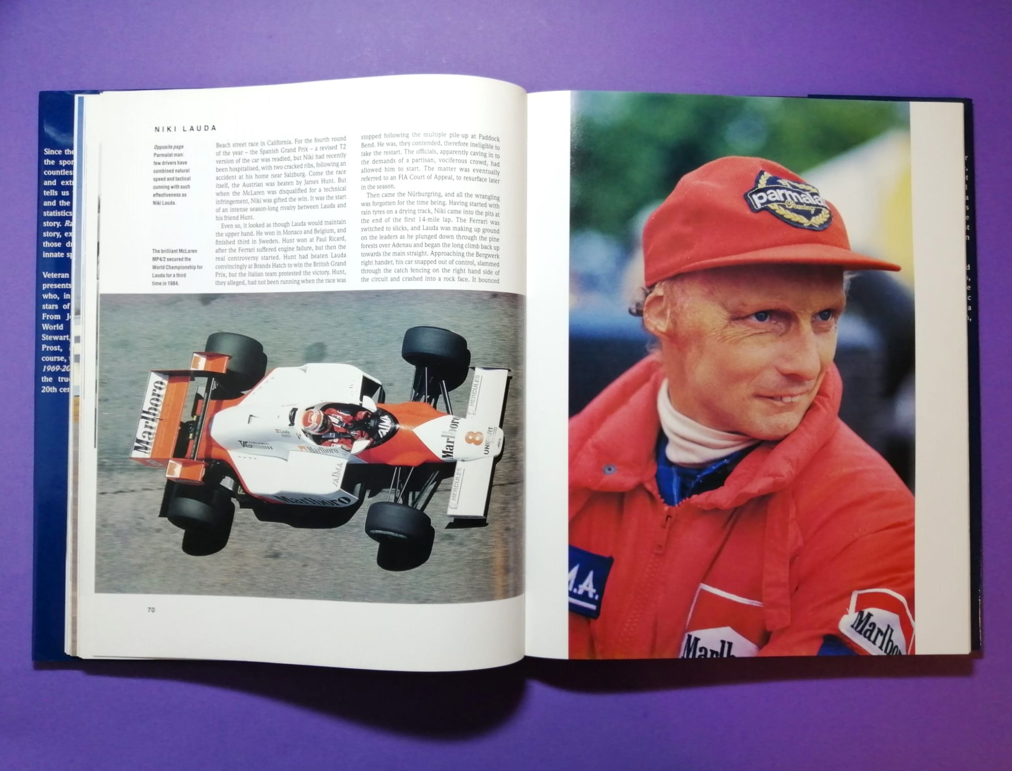 altes Buch, Racers 1969-2000, The Legends of Formula 1, Cevert, Rindt, Courage, Lauda, Hunt, Peterson, Pironi, Senna, Schumacher, Villeneuve,.. Englisch!