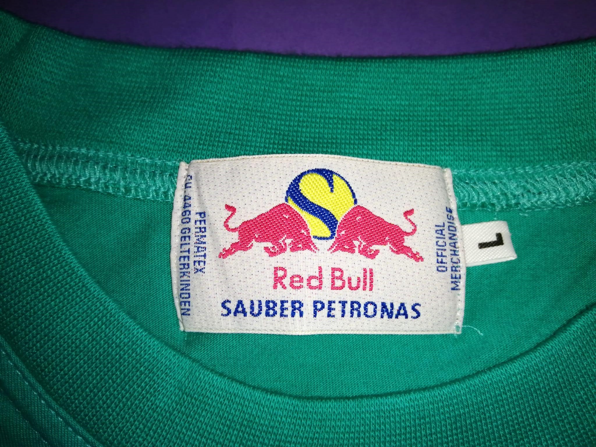 altes Original T-Shirt, Red Bull Sauber Petronas, Schweizer Formel 1 Grand Prix Team, aus den 90er, Anfang 2000er Jahre, ungetragen!