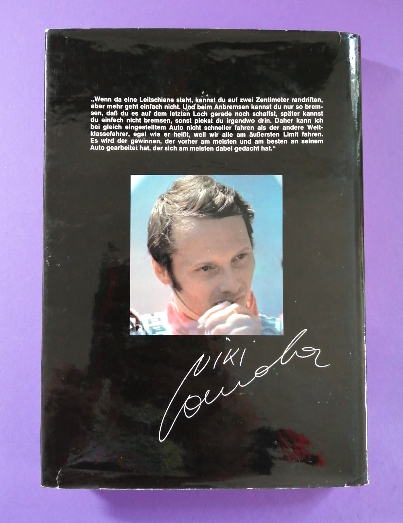 altes Buch Niki Lauda Formel 1, Technik und Praxis des Grand Prix Sports, Ferrari, Mariella Reininghaus, James Hunt, Österreichring,..