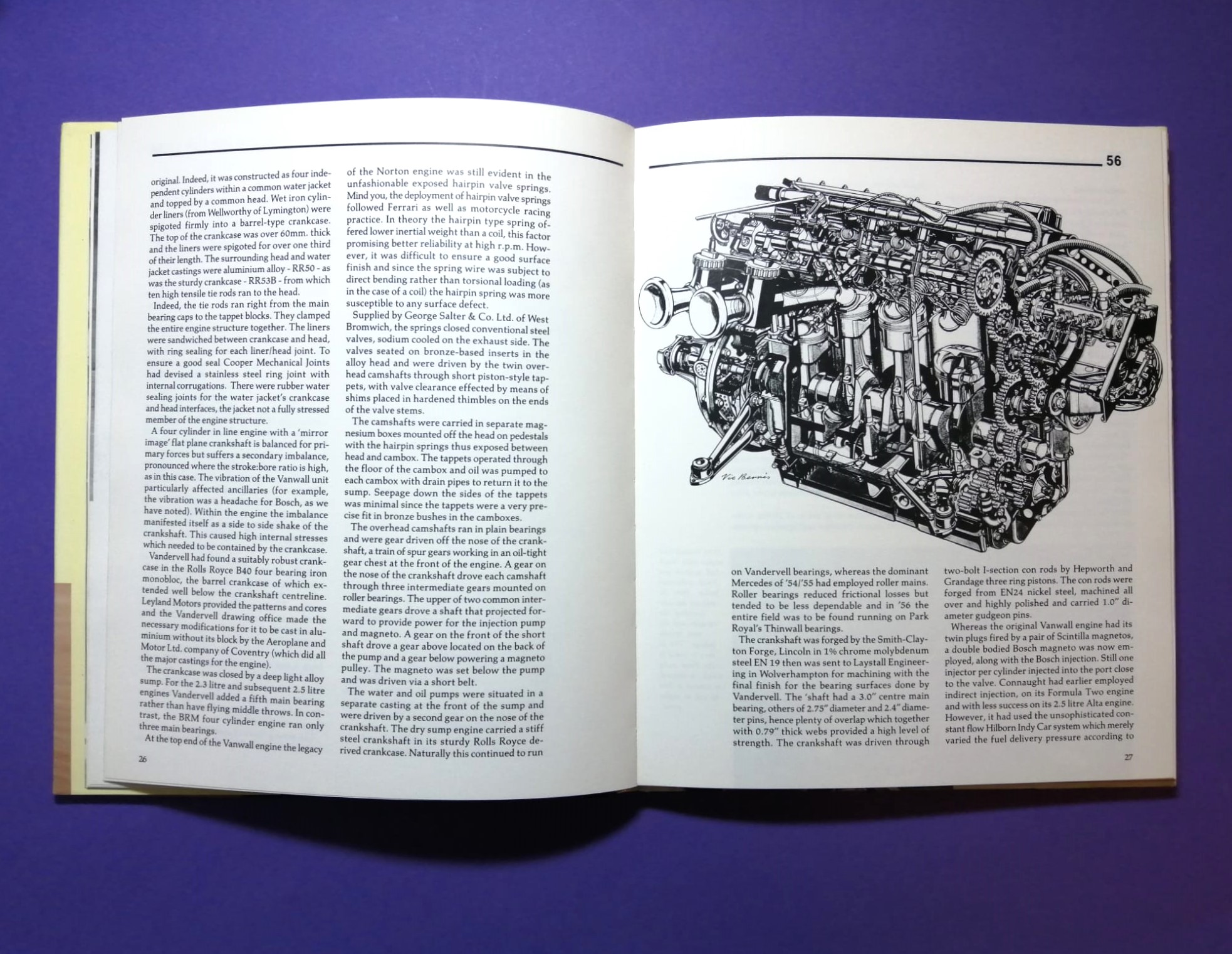 altes Buch, Vanwall 2.5 Litre F1, Formel 1 Grand Prix Konstrukteur Weltmeister 1958, Monaco, Spa-Francorchamps,.. Englisch