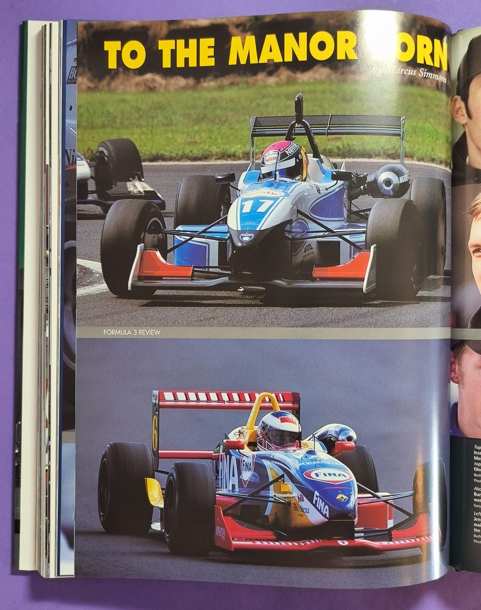 altes Motorsport Jahrbuch Autocourse 1999-2000, Formel 1, 3000, 3, Alex Zanardi, Schumacher, Häkkinen, Hill, Button,.. Ferrari, ProstGP,.. A1-Ring Spielberg, US, LeMans, Tourenwagen Nissan Primera, Volvo,.. MGF Cup, ENGLISCH!