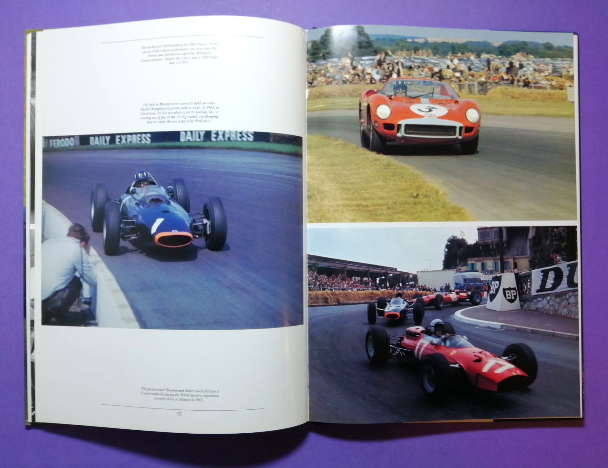 altes Buch, Graham Hill, Formel 1 Grand Prix Weltmeister, BRM, Lotus,.. Englisch!