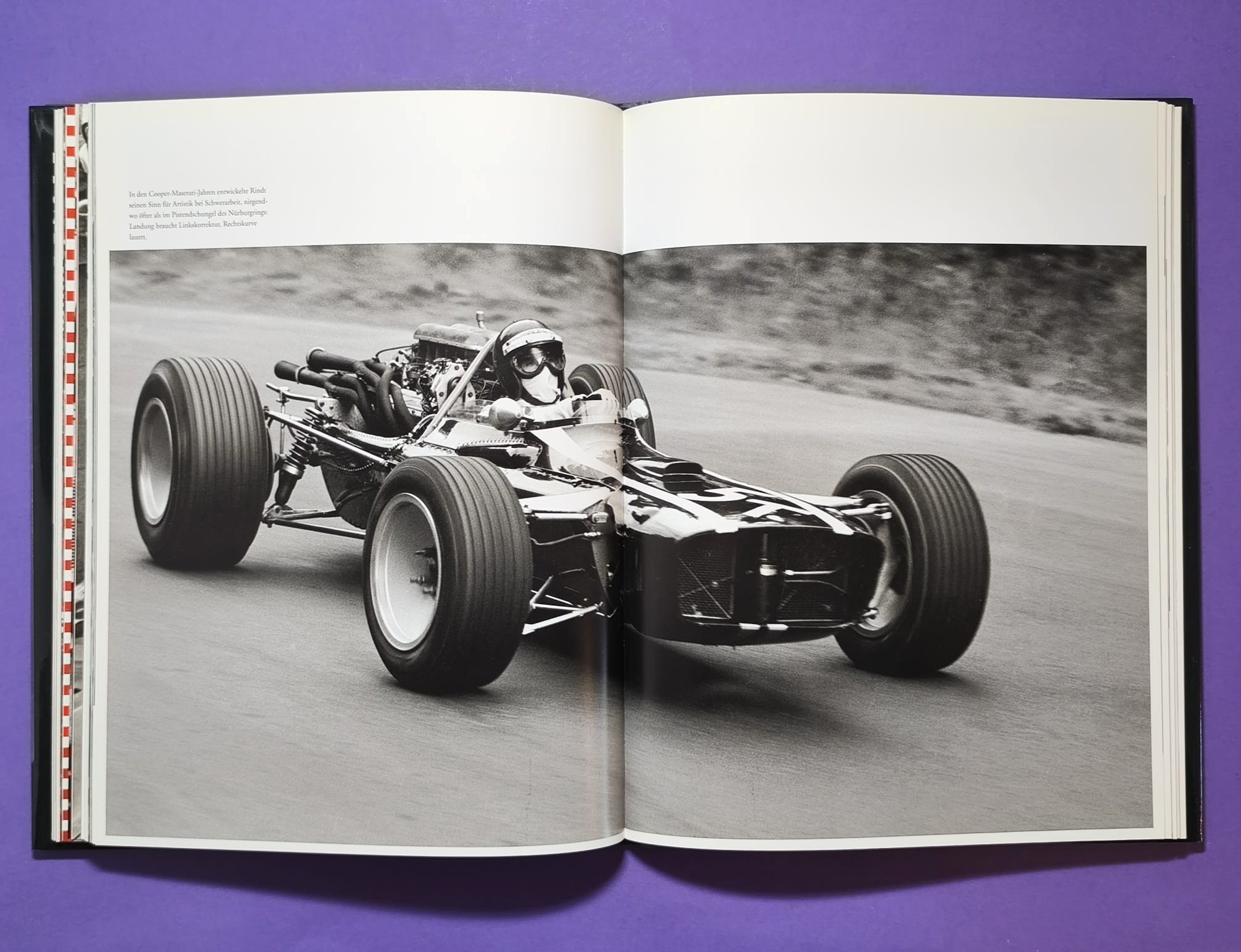 altes Buch, Jochen Rindt, Der erste Popstar der Formel 1, Grand Prix Weltmeister 1970, Gold Leaf Lotus72