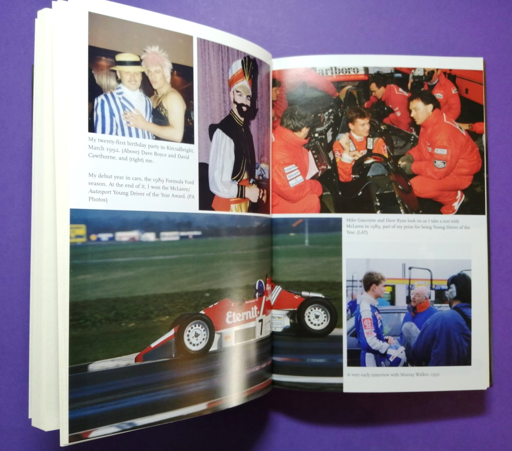 altes Buch, David Coulthard, It is what it is, Formel 1 Grand Prix, Williams, McLaren, Red Bull, Formel 3, 3000, Ford,.. 328 Seiten, Englisch! 
